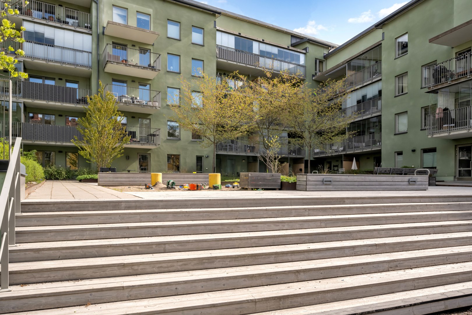 Bostadsbild från Götgatan 30A, Kommande i Luthagen, Uppsala