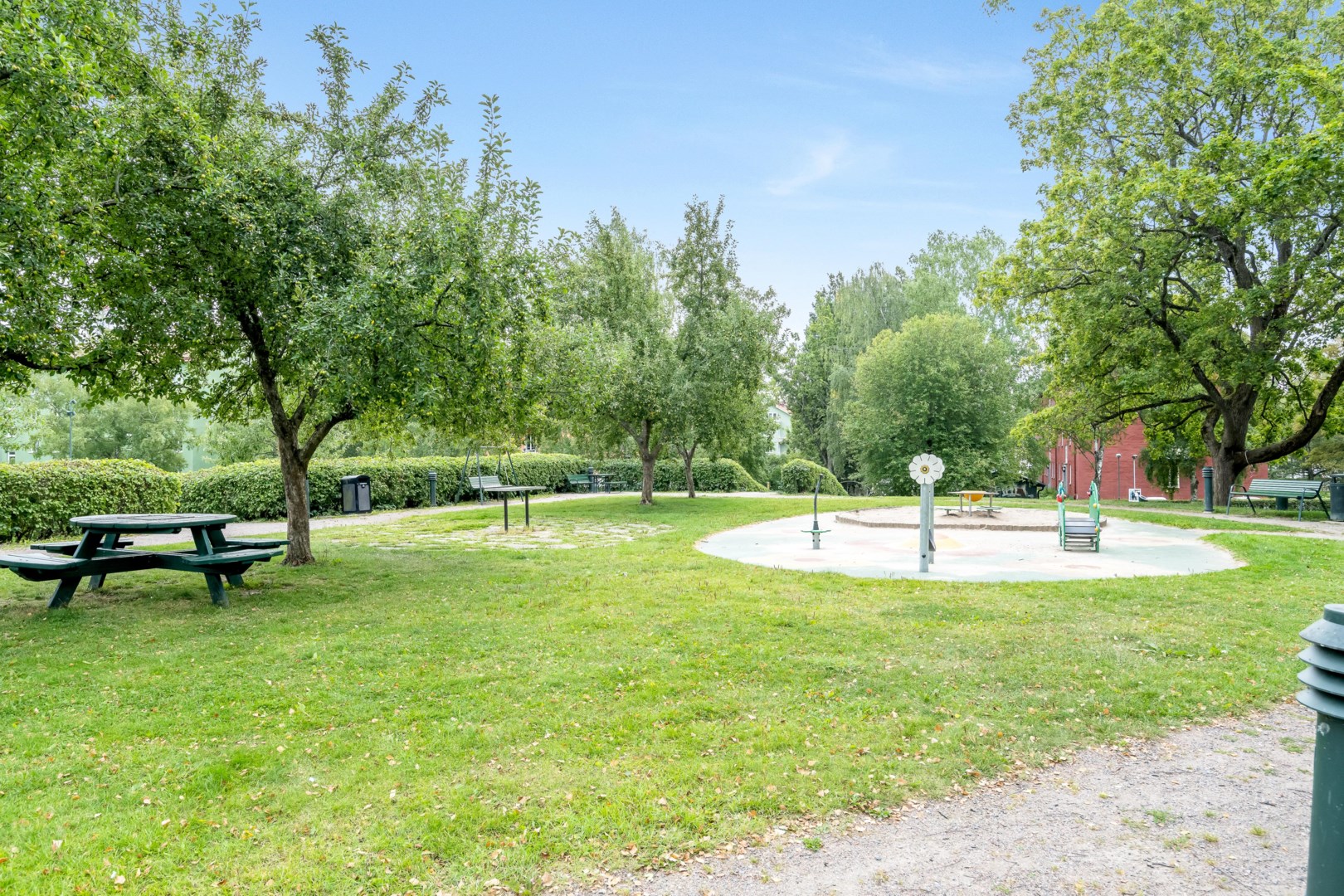 Ett stenkast från Höganäsparken