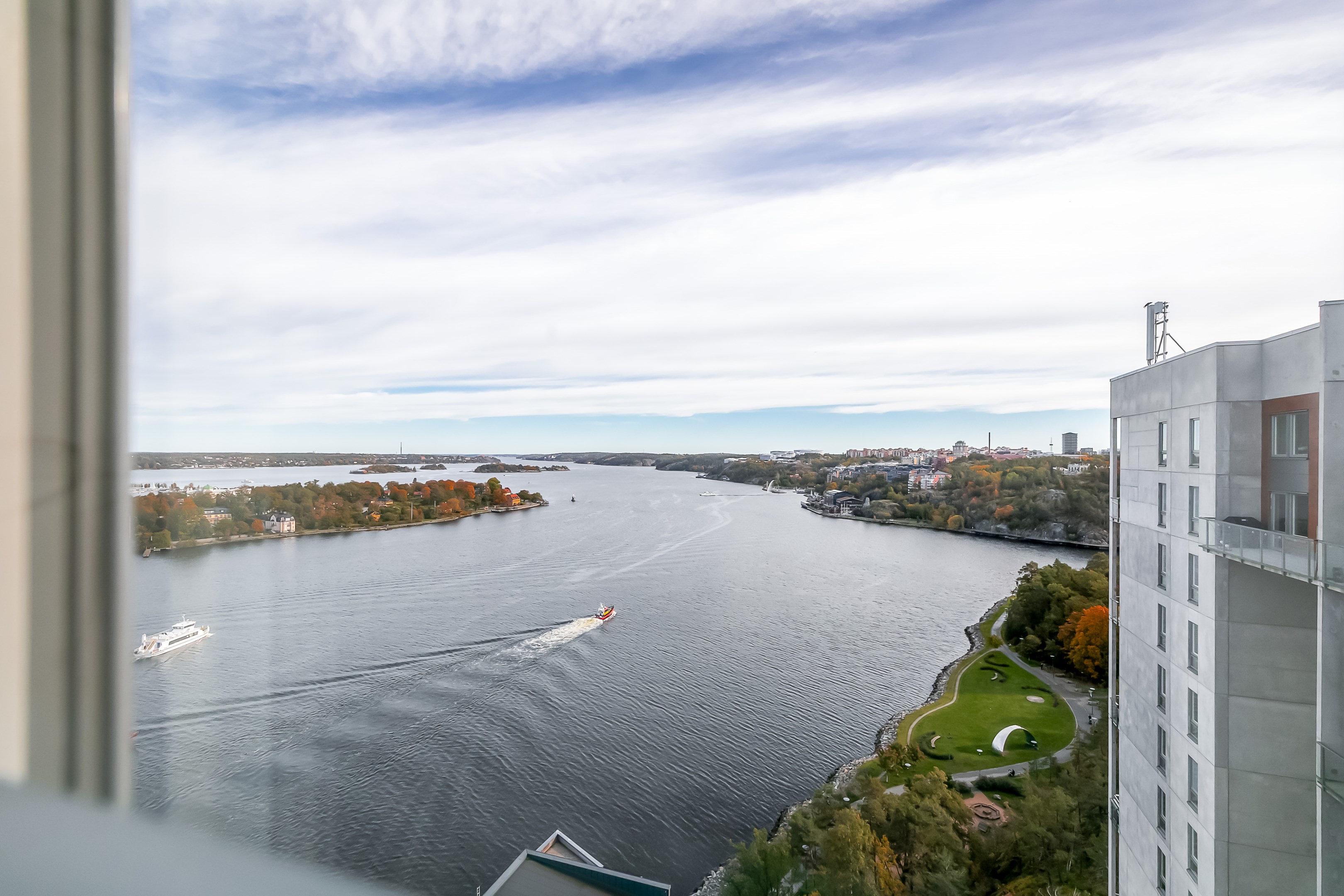 Bostadsbild från Magasinsgången 9, Kommande i Kvarnholmen, Nacka
