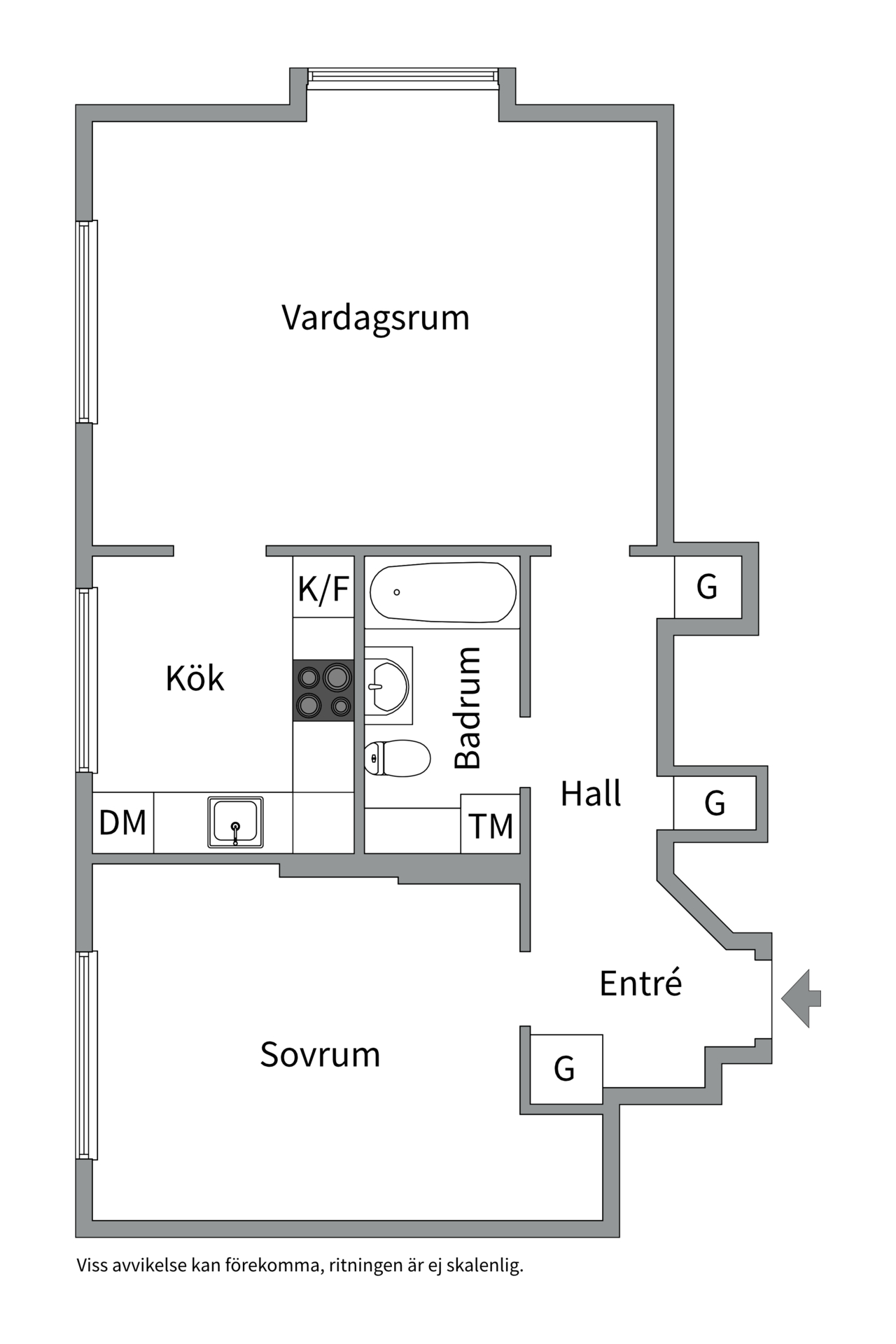 Bostadsbild från Dalagatan 86A, 4tr., Såld i Vasastan, Stockholm