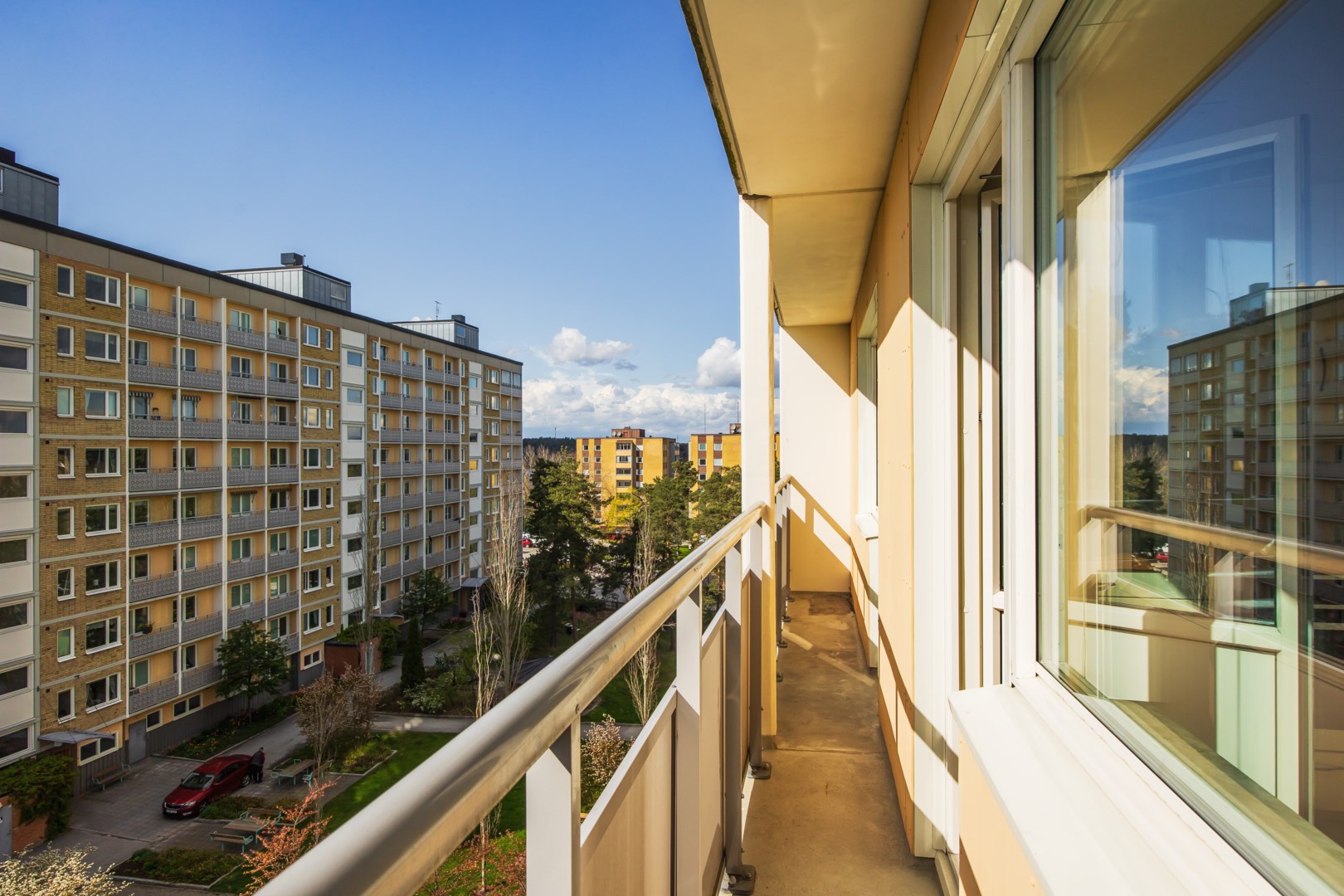 Bostadsbild från Oxelvägen 45, Kommande i Älta, Nacka