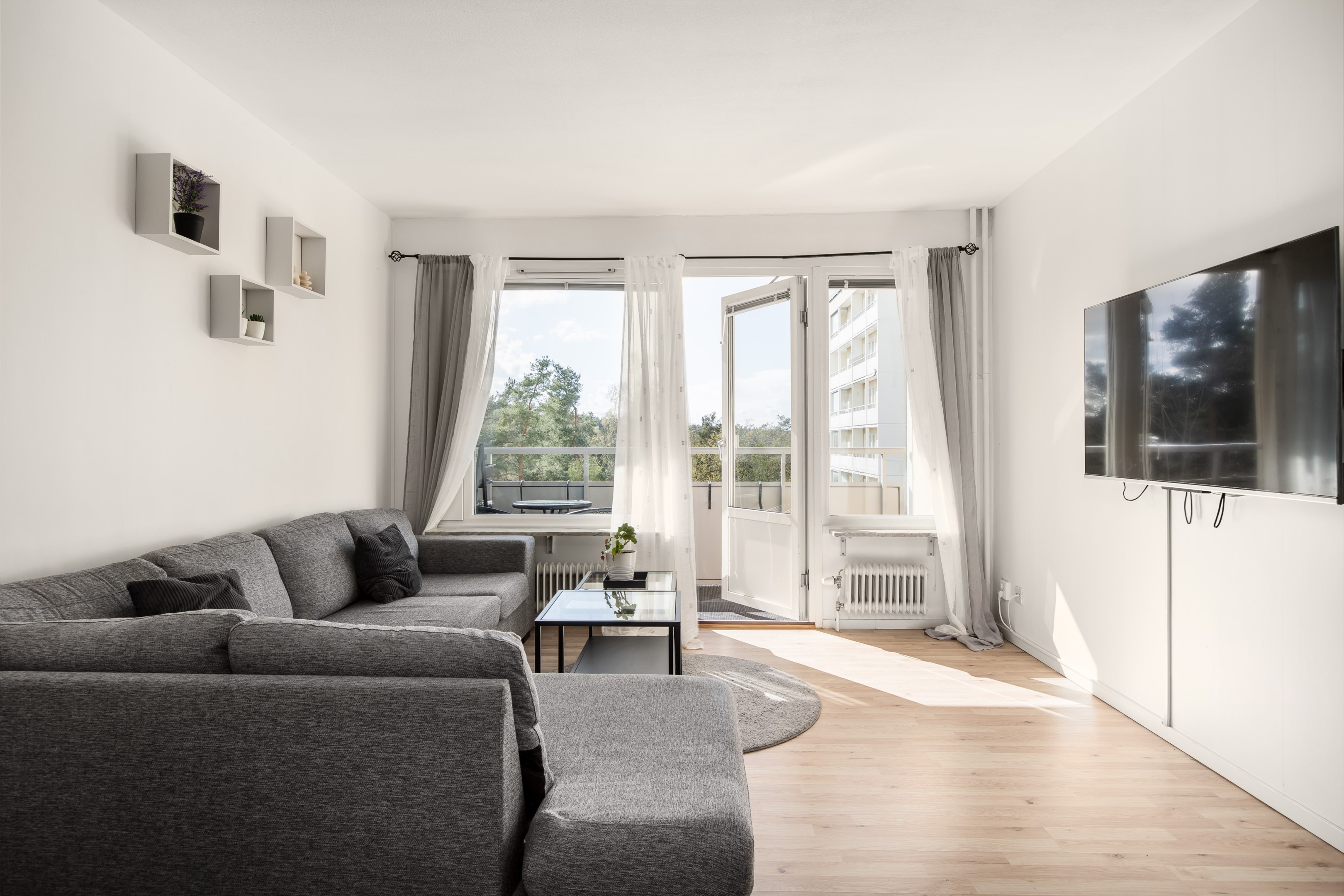 Bostadsbild från Oxelvägen 45, Kommande i Älta, Nacka