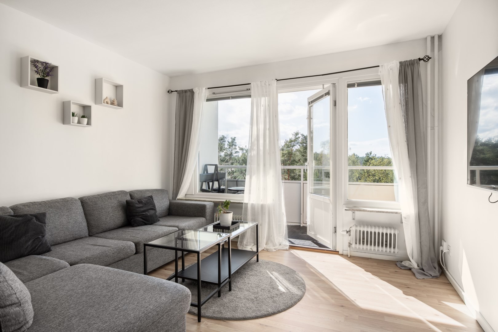 Bostadsbild från Oxelvägen 45, Kommande i Älta, Nacka