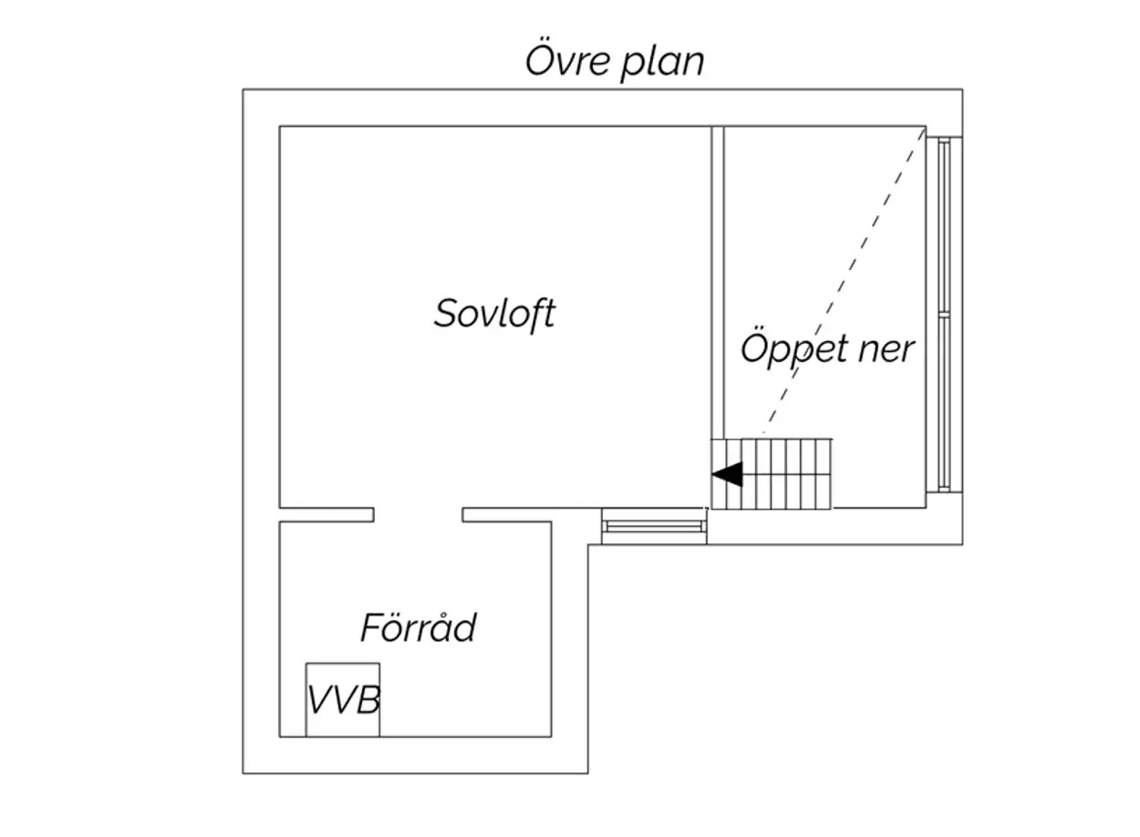 Planlösning från Mörtnäsvägen 13F, Kommande i Mörtnäs, Värmdö