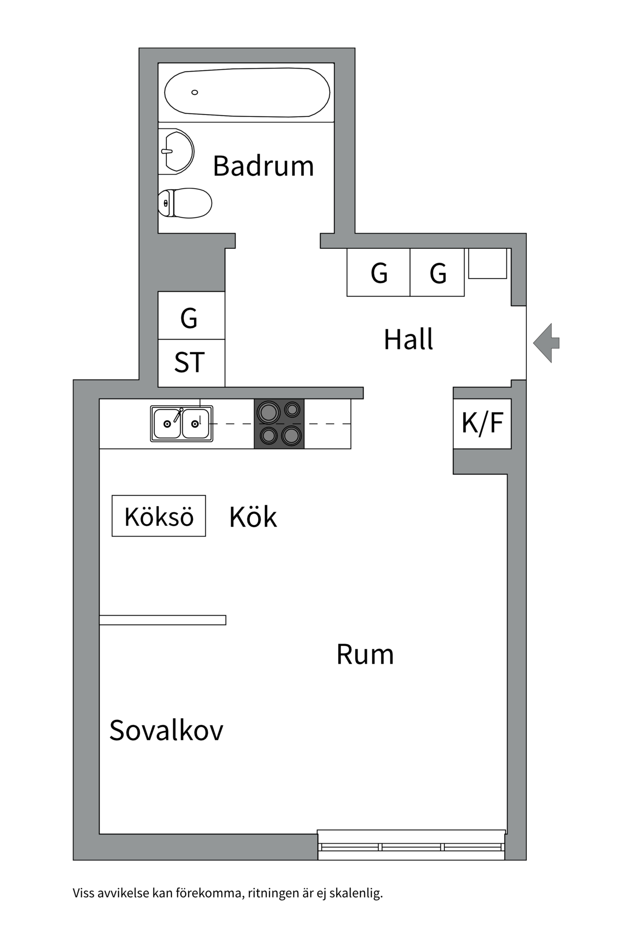 Bostadsbild från Karlsgatan 27, Såld i Centrum, Västerås