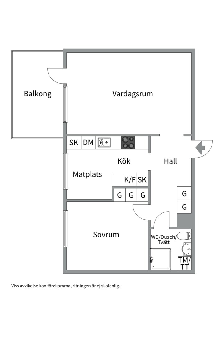 Bostadsbild från Gunnilbogatan 28A, Såld i Malmaberg, Västerås