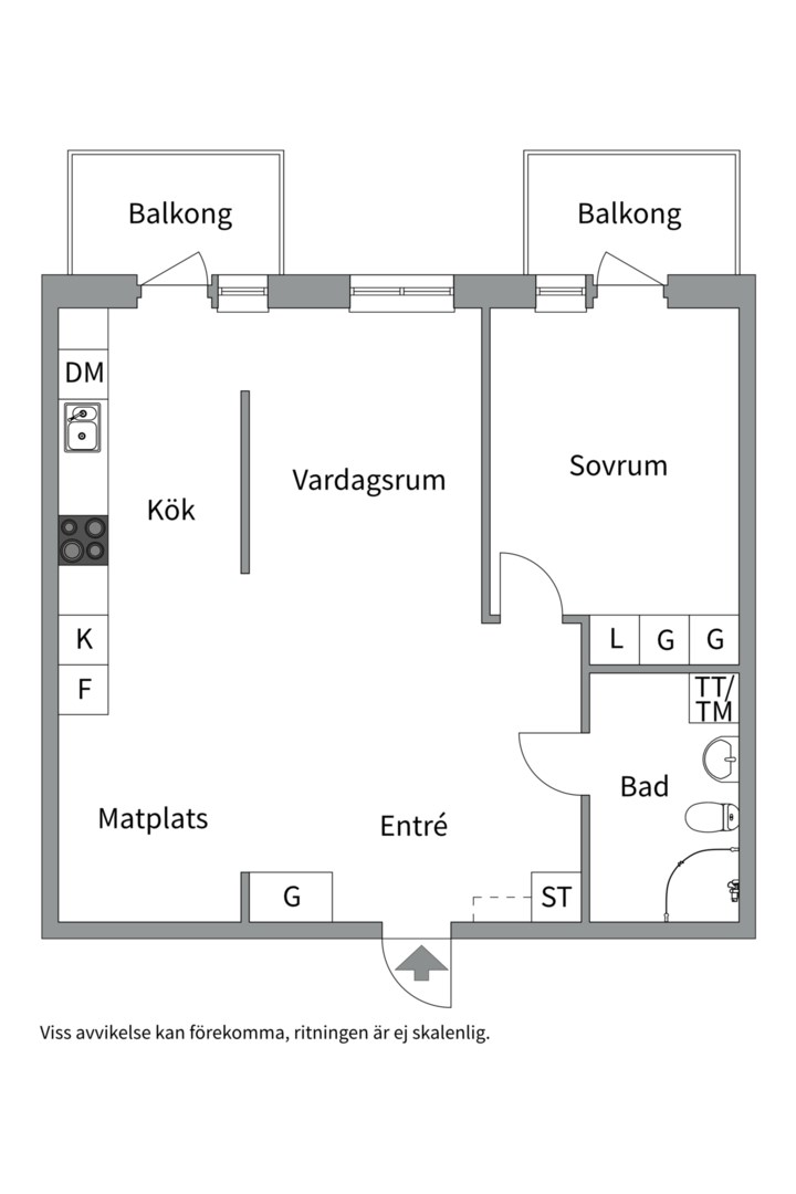 Planlösning från Ormingeringen 62B, Kommande i Västra Orminge, Nacka