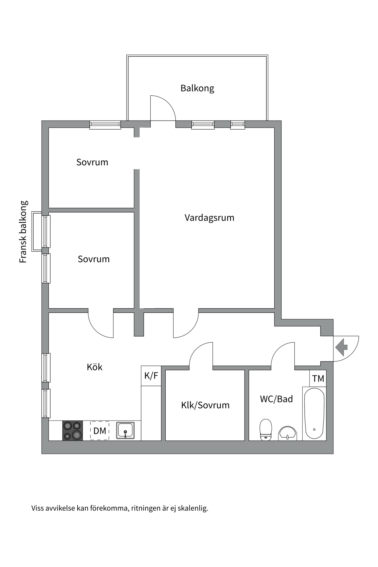 Bostadsbild från Skarpövägen 37, 3/3tr, Kommande i Västra Orminge, Nacka