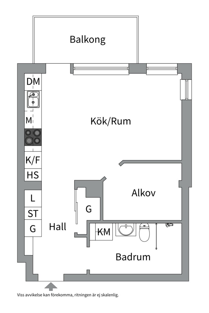 Planlösning från Gustavsbergs allé 22, Kommande i Porslinskvarteren, Värmdö