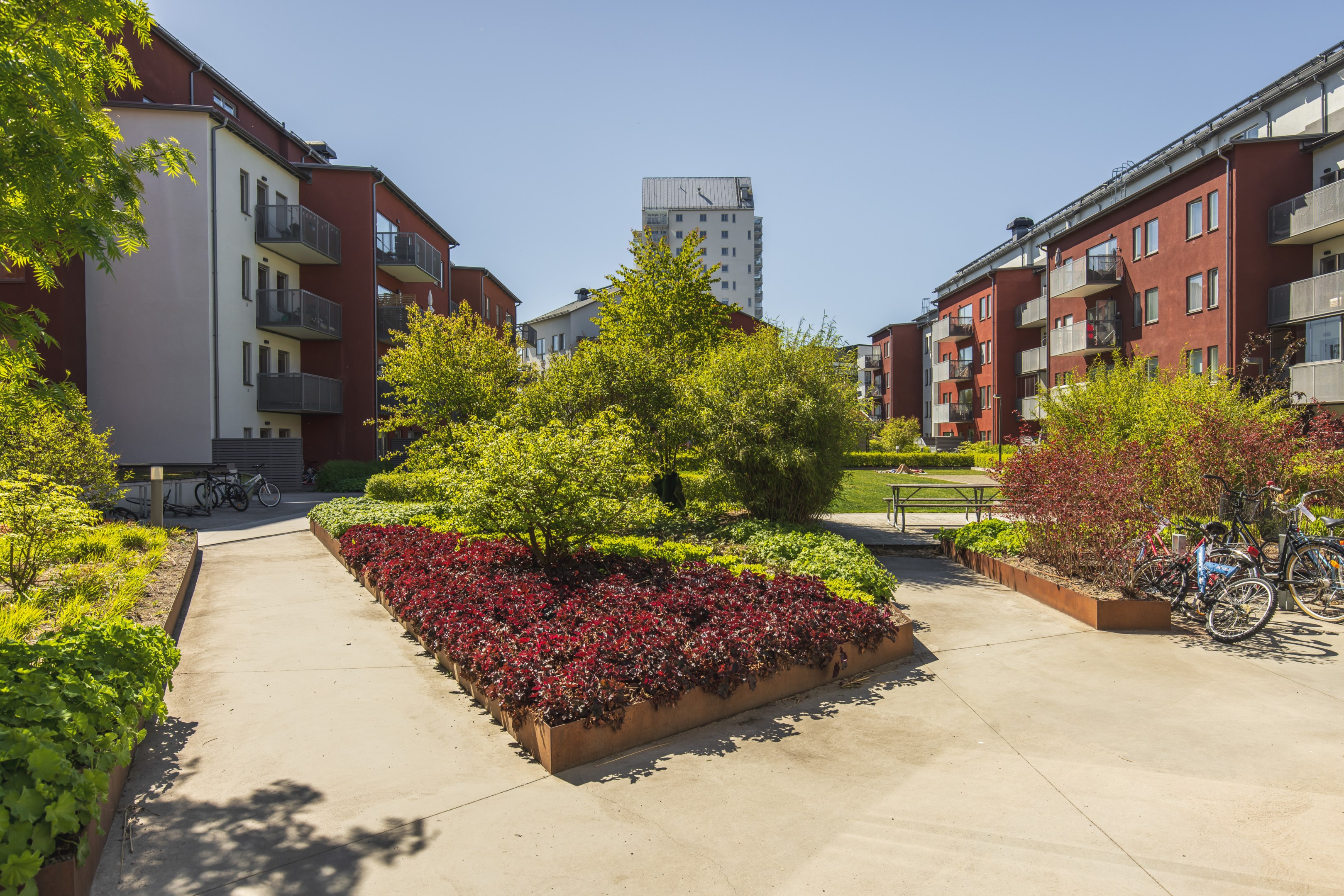 Bostadsbild från Gustavsbergs allé 22, Kommande i Porslinskvarteren, Värmdö