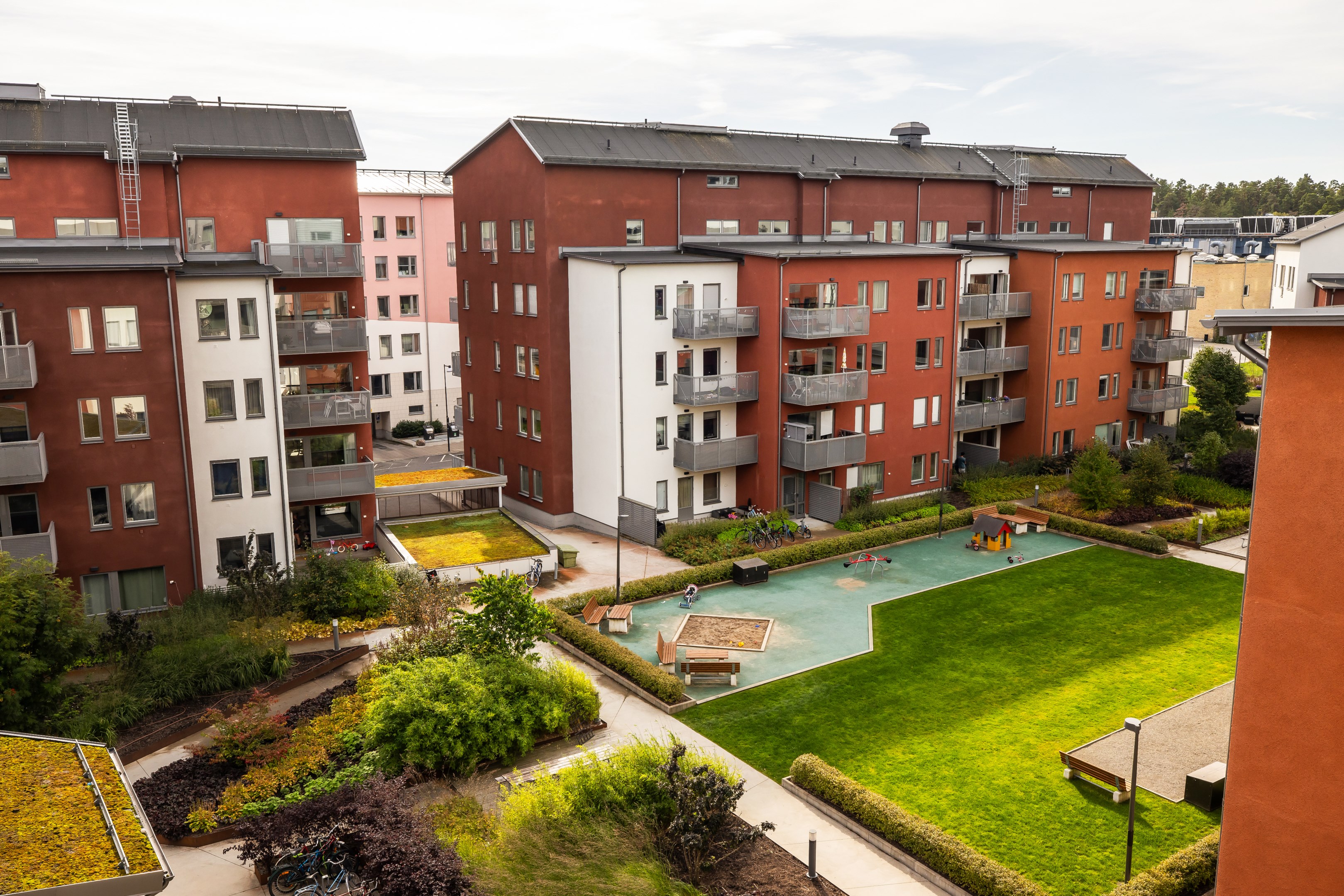 Bostadsbild från Gustavsbergs allé 22, Kommande i Porslinskvarteren, Värmdö