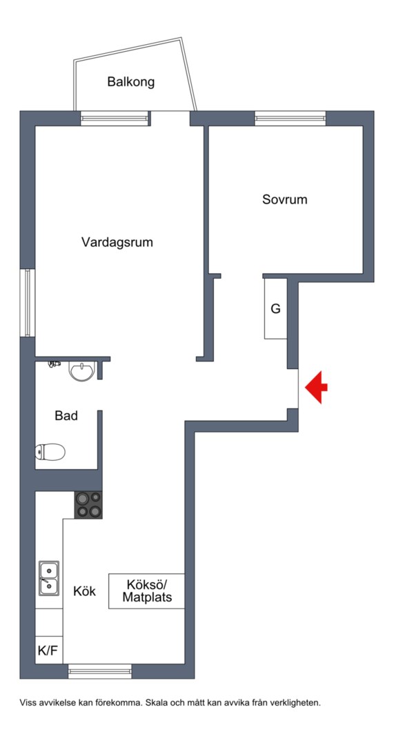 Planlösning från Tullingebergsvägen 11, Såld i G:a Tullingeberg, Botkyrka