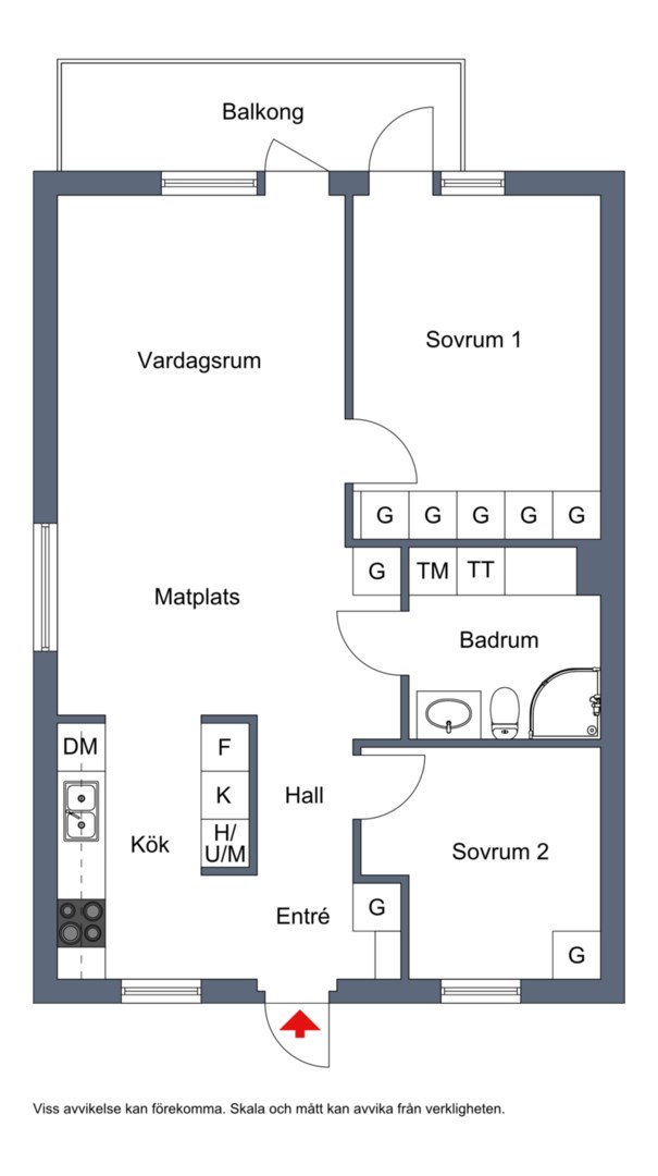 Planlösning från Ulvsbergsvägen 9C, Kommande i Tullinge Strand, Botkyrka