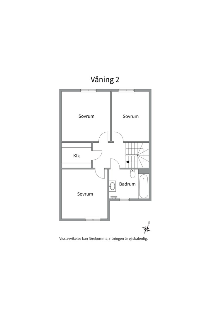 Planlösning från Gotlandsresan 164, Till salu i Sävja, Uppsala