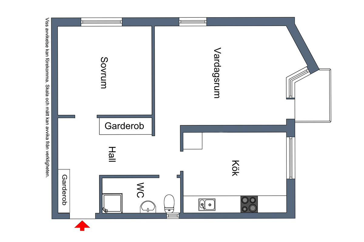 Bostadsbild från Månstorpsvägen 22, Kommande i G:a Tullingeberg, Botkyrka