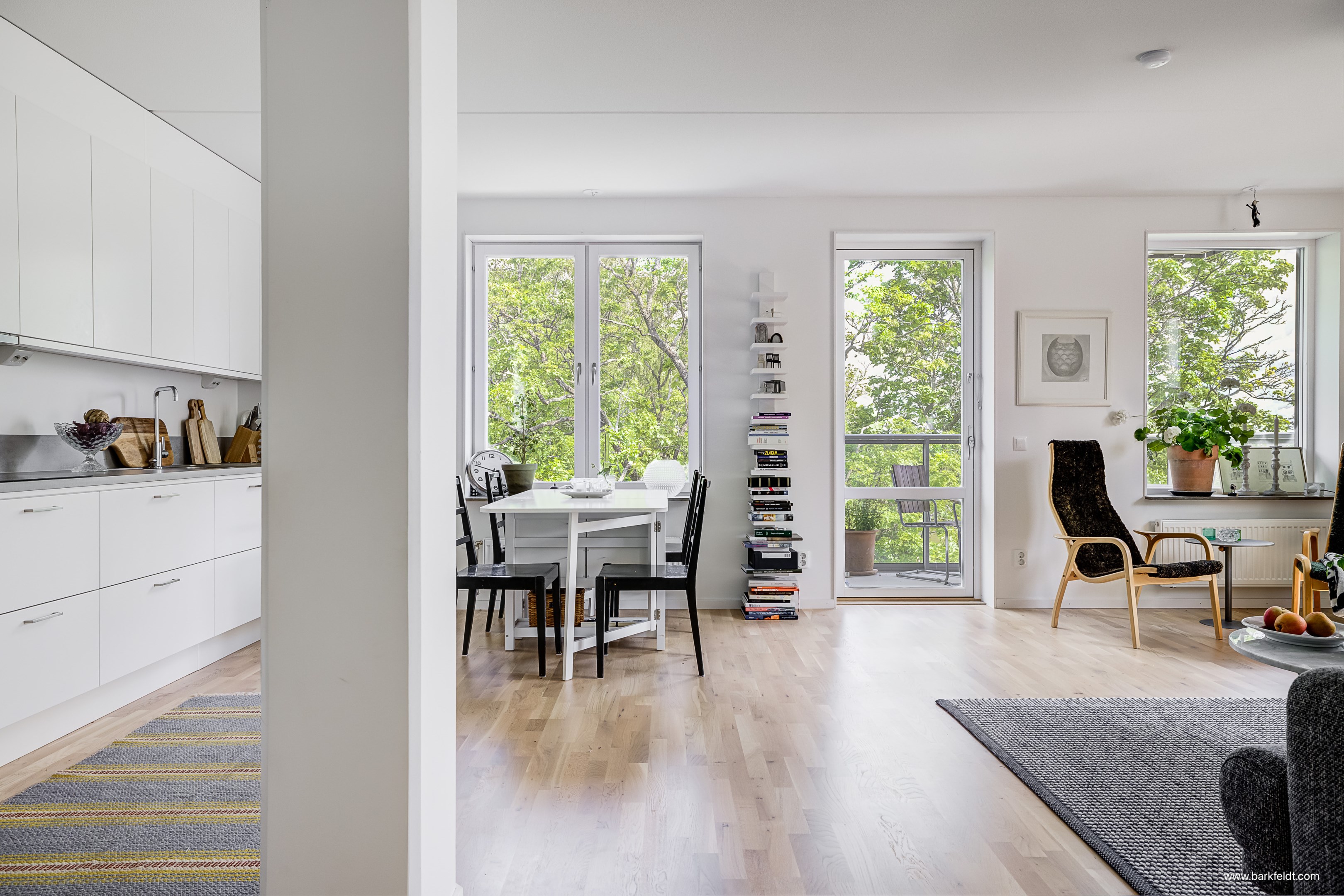 Bostadsbild från Gösta Wahlströms väg 2A, Kommande i Rickomberga, Uppsala