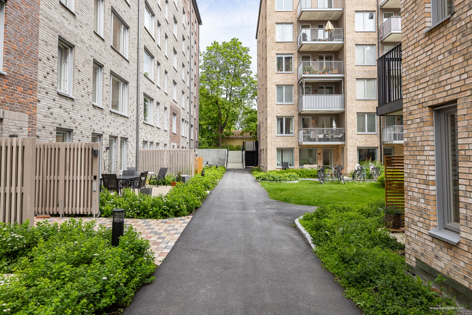 Bostadsbild från Gösta Wahlströms väg 2A, Kommande i Rickomberga, Uppsala