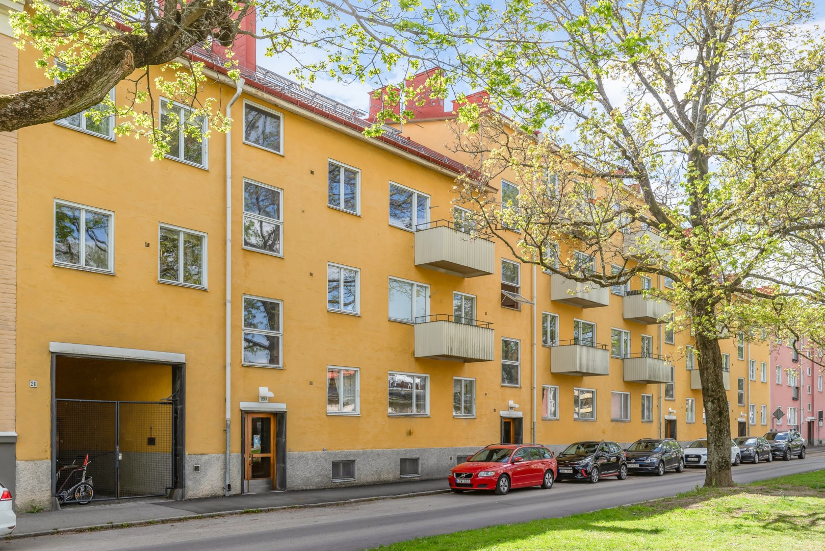 Bostadsbild från Ringgatan 20 B, Kommande i Luthagen, Uppsala