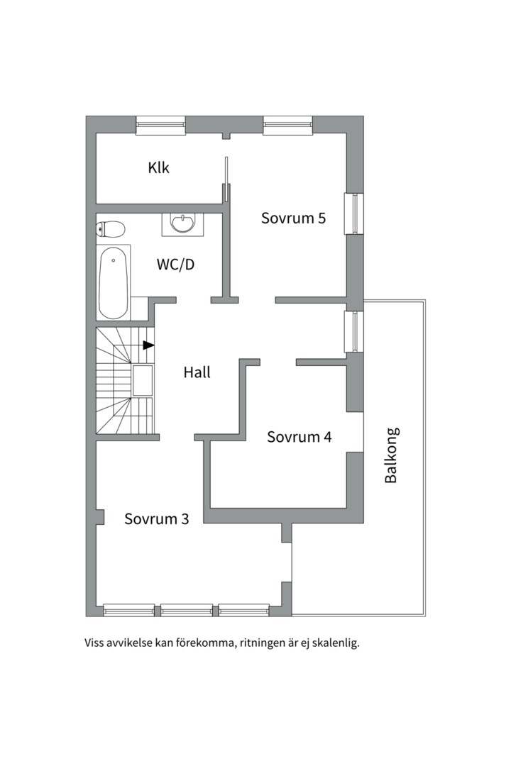 Planlösning från Kils gårdsväg 9B, Kommande i Insjön, Nacka