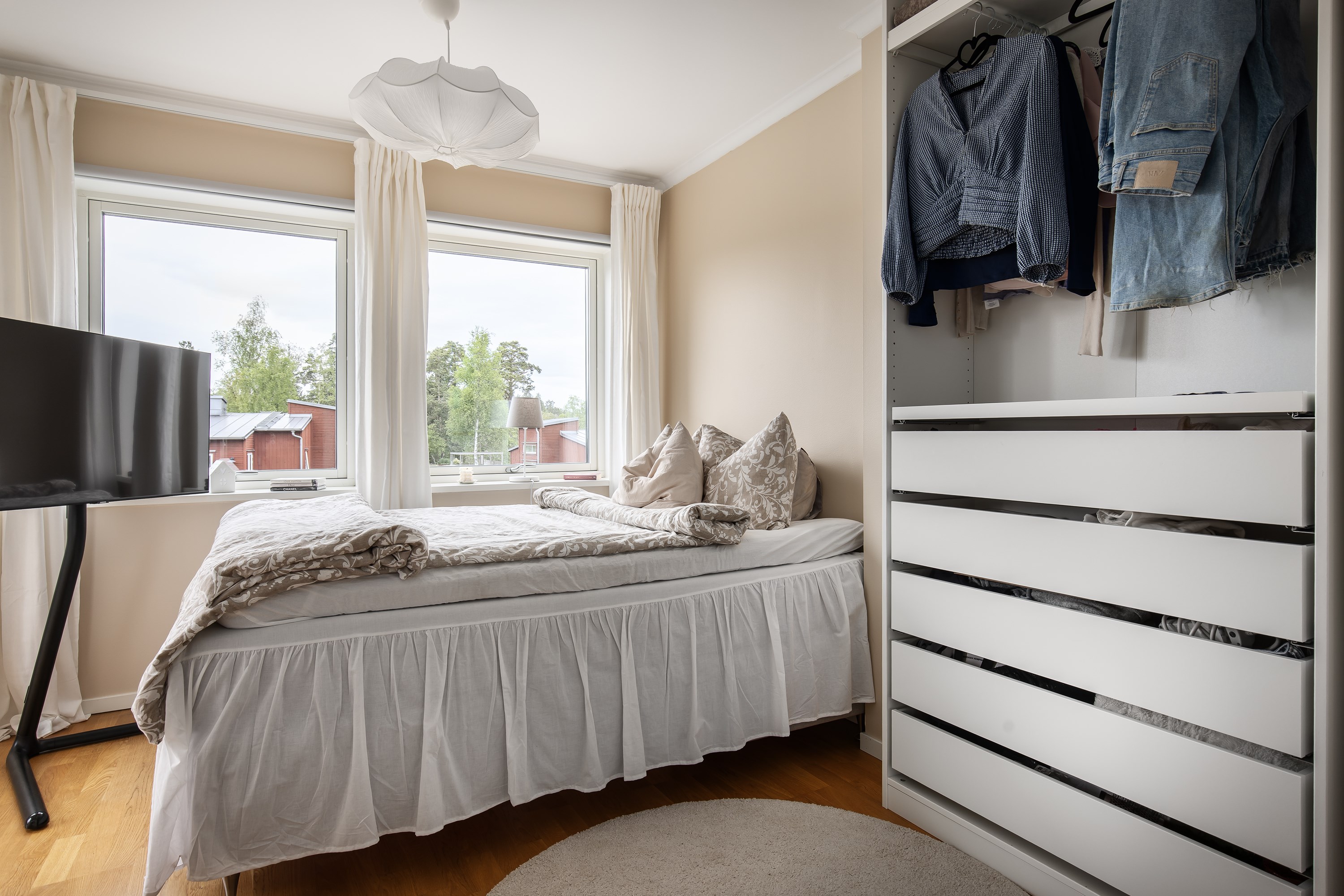 Bostadsbild från Kils gårdsväg 9B, Kommande i Insjön, Nacka