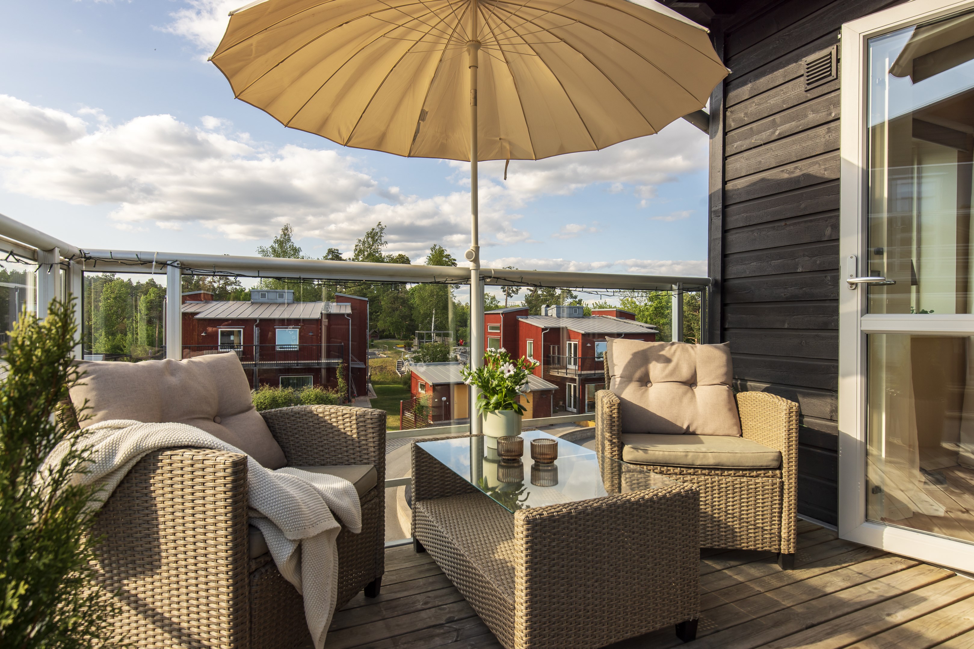 Bostadsbild från Kils gårdsväg 9B, Kommande i Insjön, Nacka