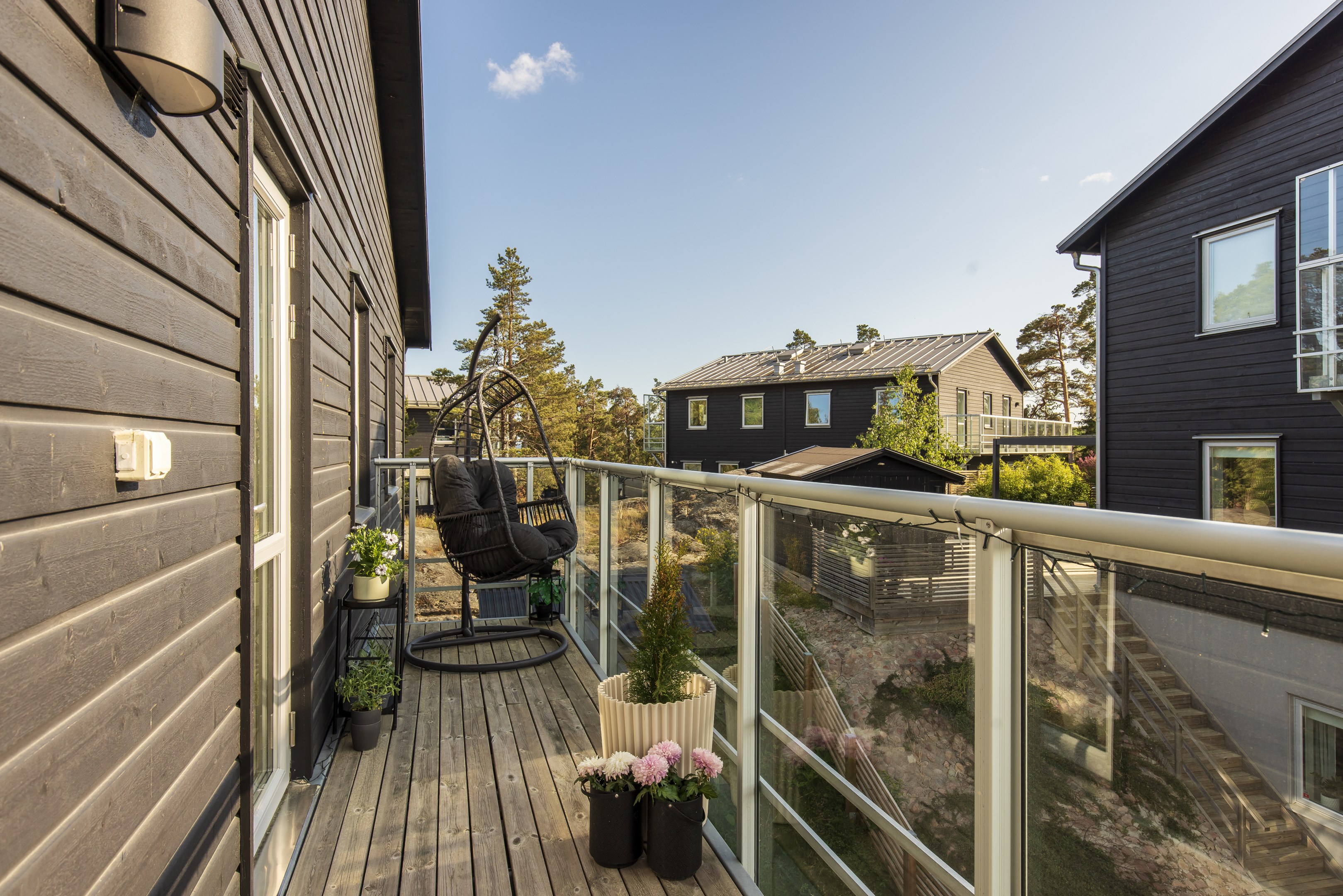Bostadsbild från Kils gårdsväg 9B, Kommande i Insjön, Nacka