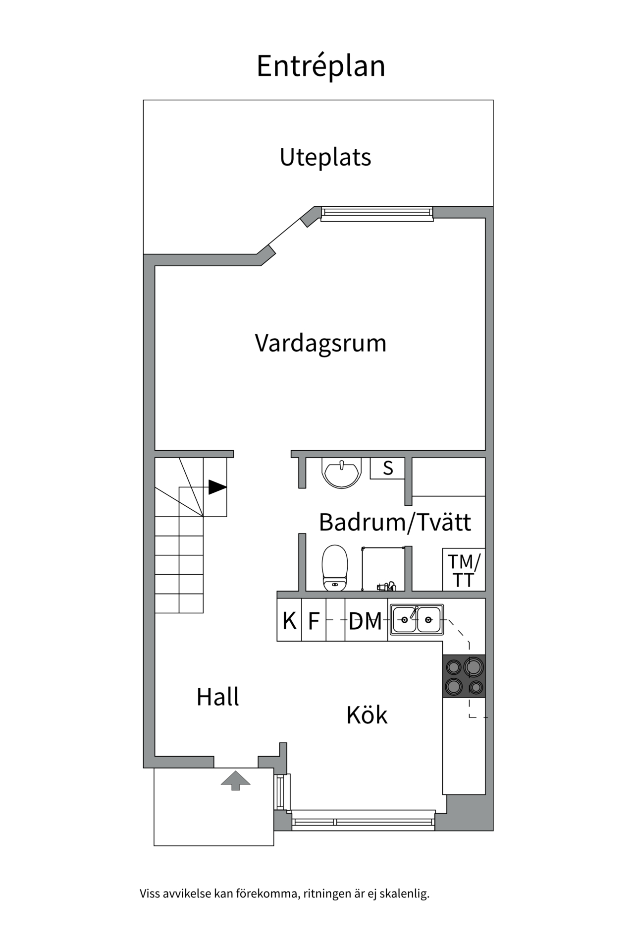 Bostadsbild från Stinsvägen 2A, Såld i Tillberga, Västerås