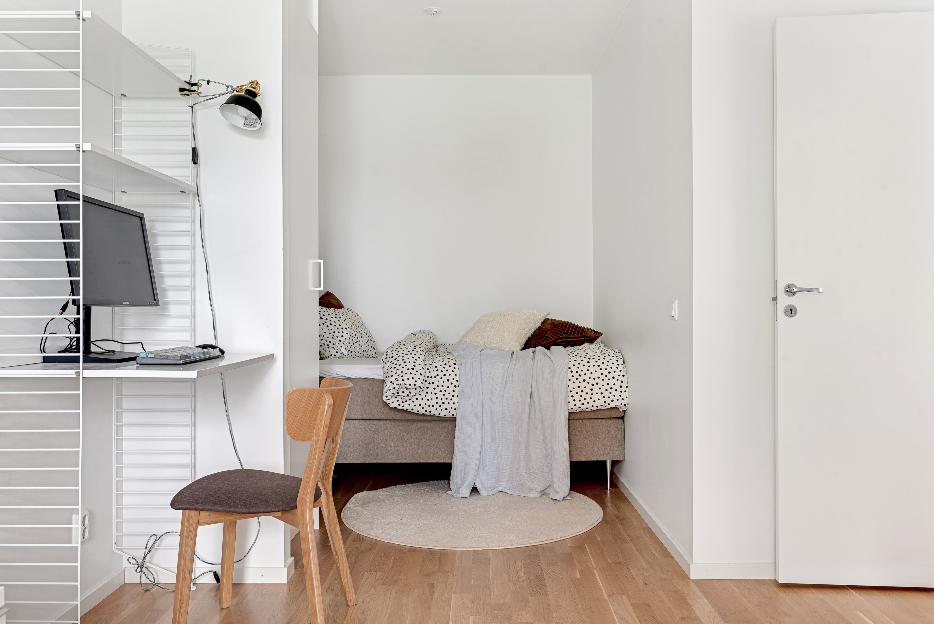 Bostadsbild från Gimogatan 2B, Kommande i Luthagen, Uppsala