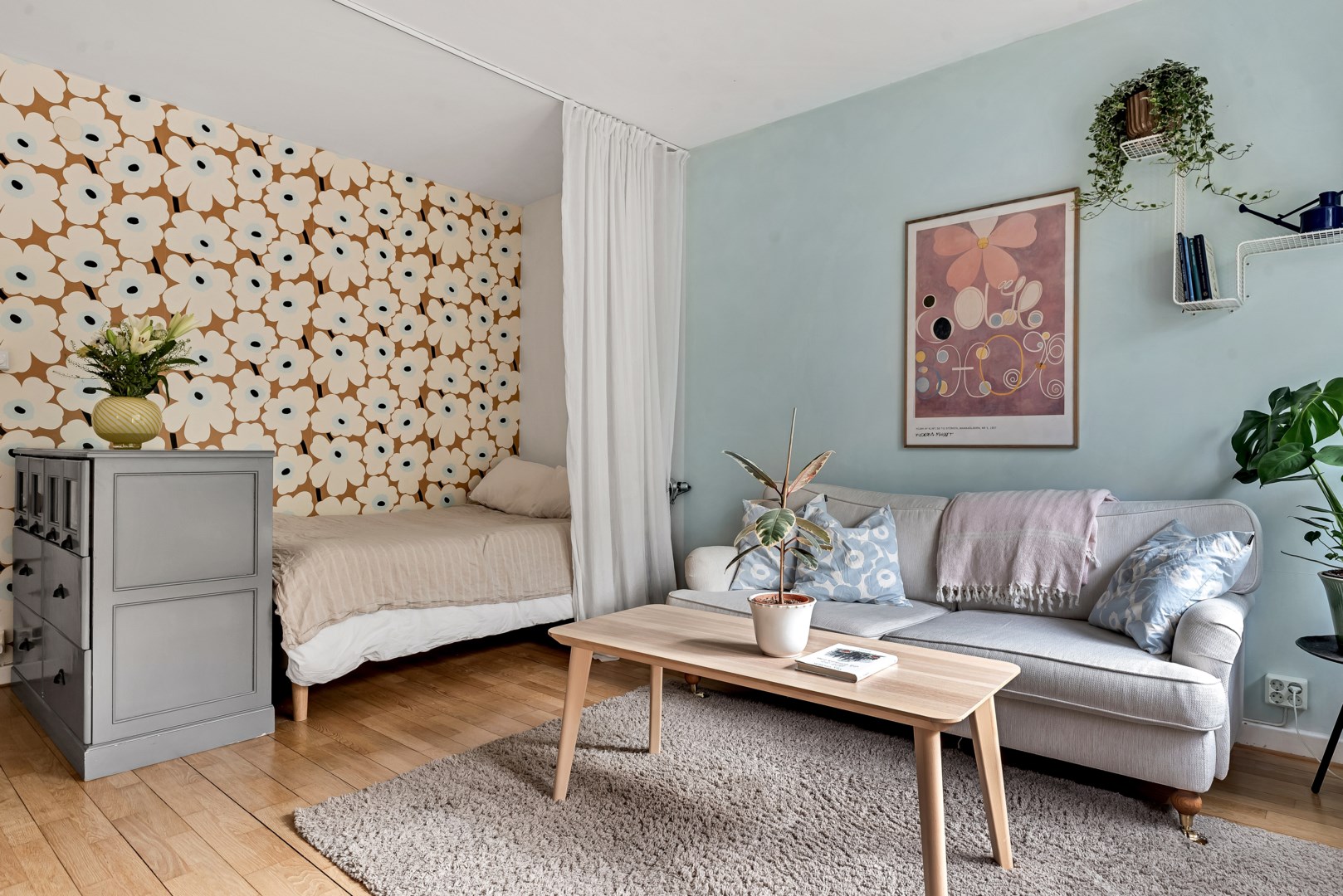 Bostadsbild från Kyrkogårdsgatan 16F, Såld i Luthagen, Uppsala