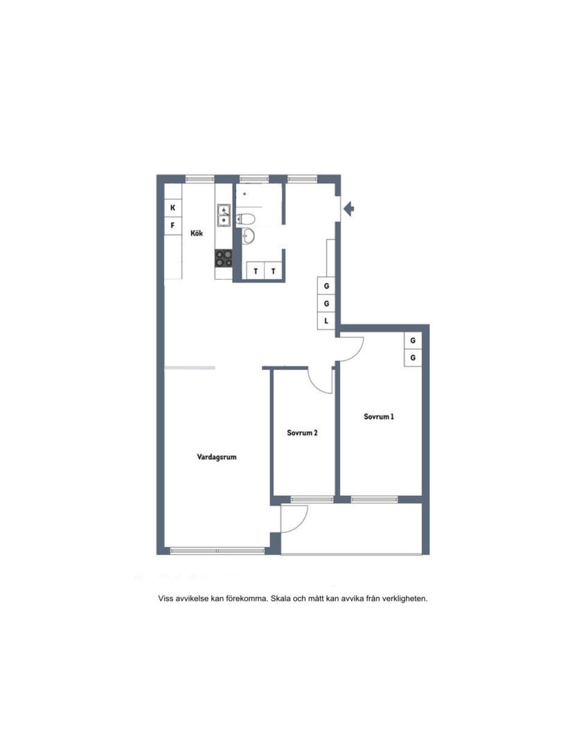 Planlösning från Kvällsvägen 4, Såld i Tullinge Centralt, Botkyrka