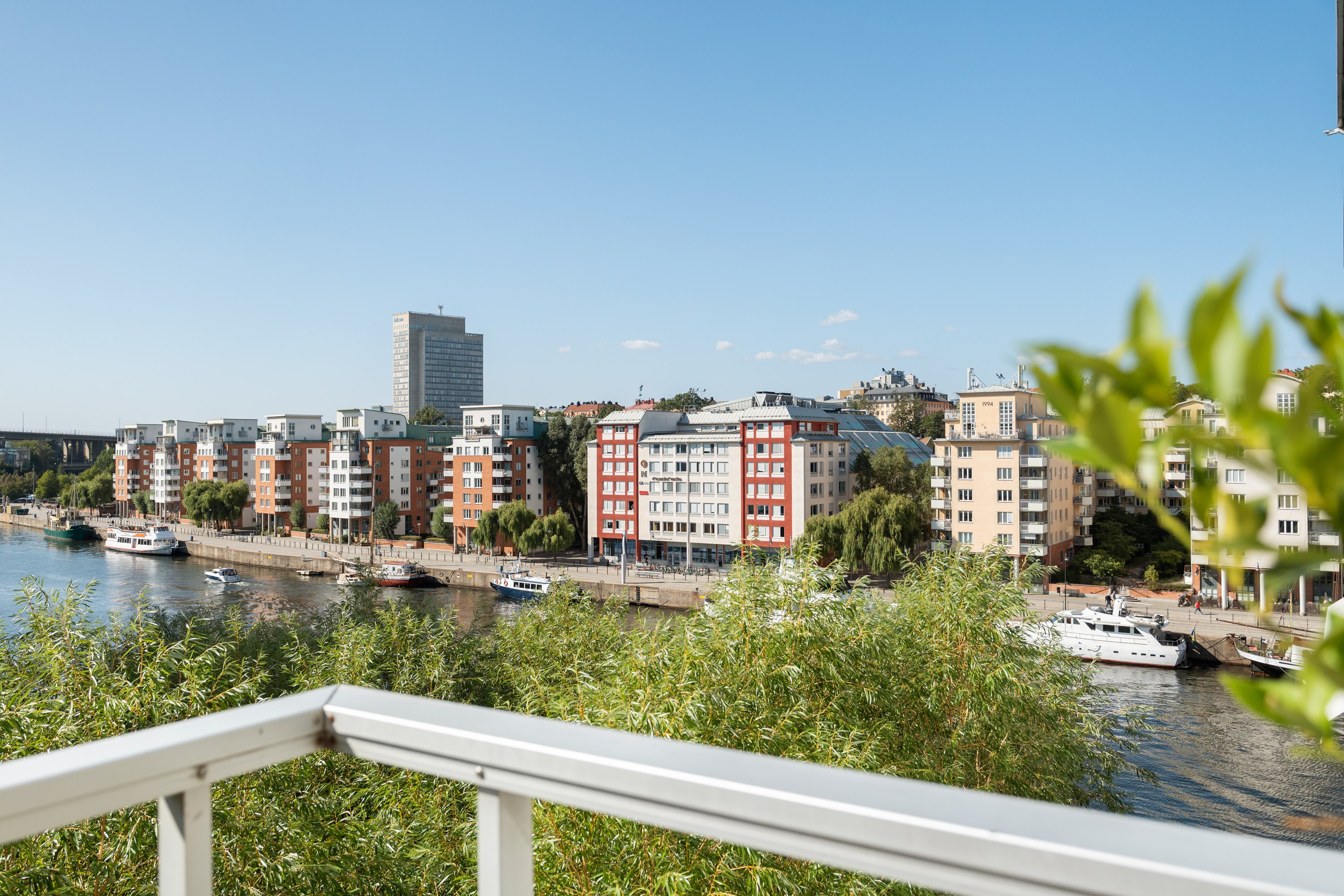 Bostadsbild från Sjöfartsgatan 1, Kommande i Hammarby Sjöstad, Stockholm