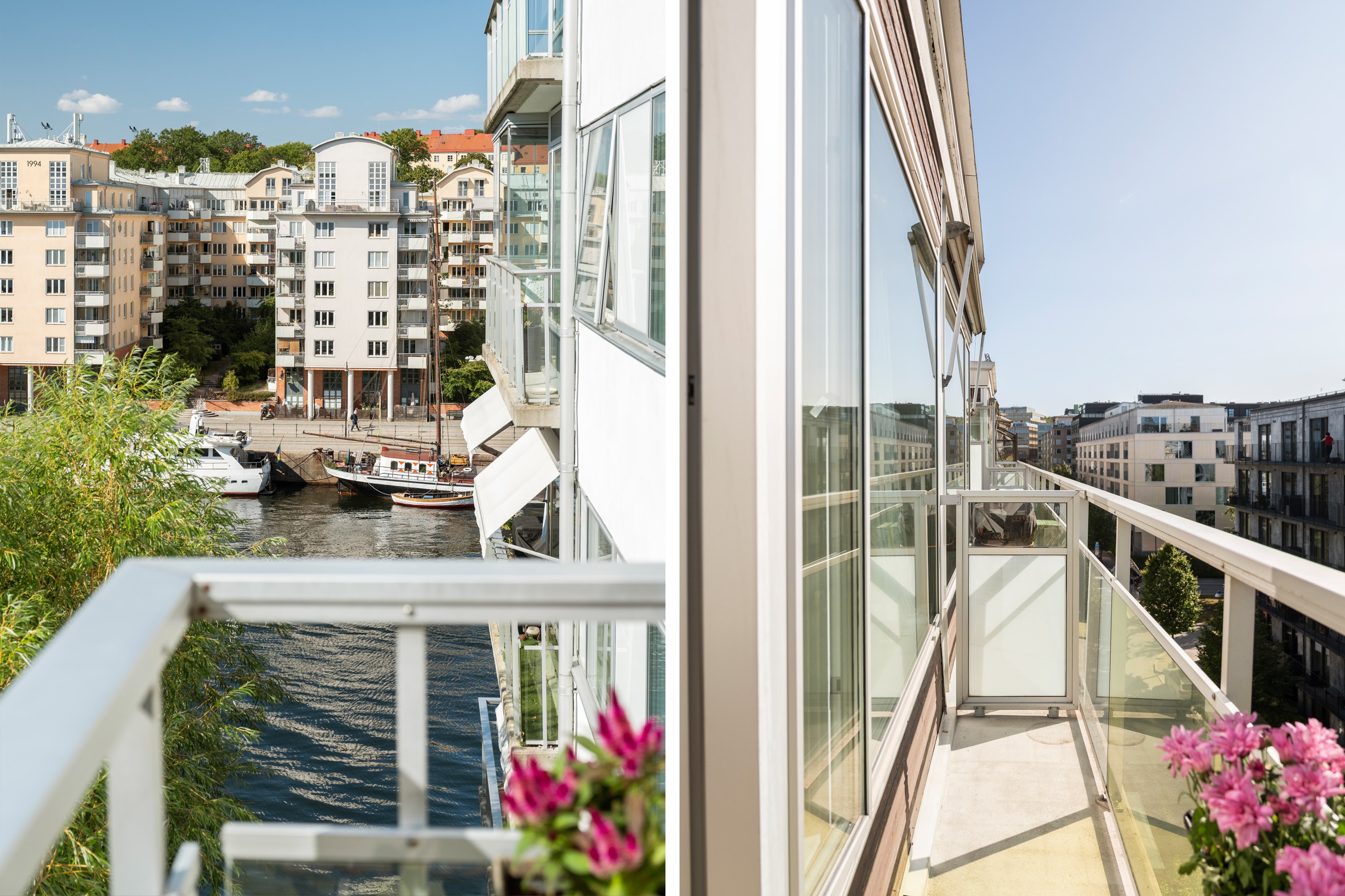Bostadsbild från Sjöfartsgatan 1, Kommande i Hammarby Sjöstad, Stockholm