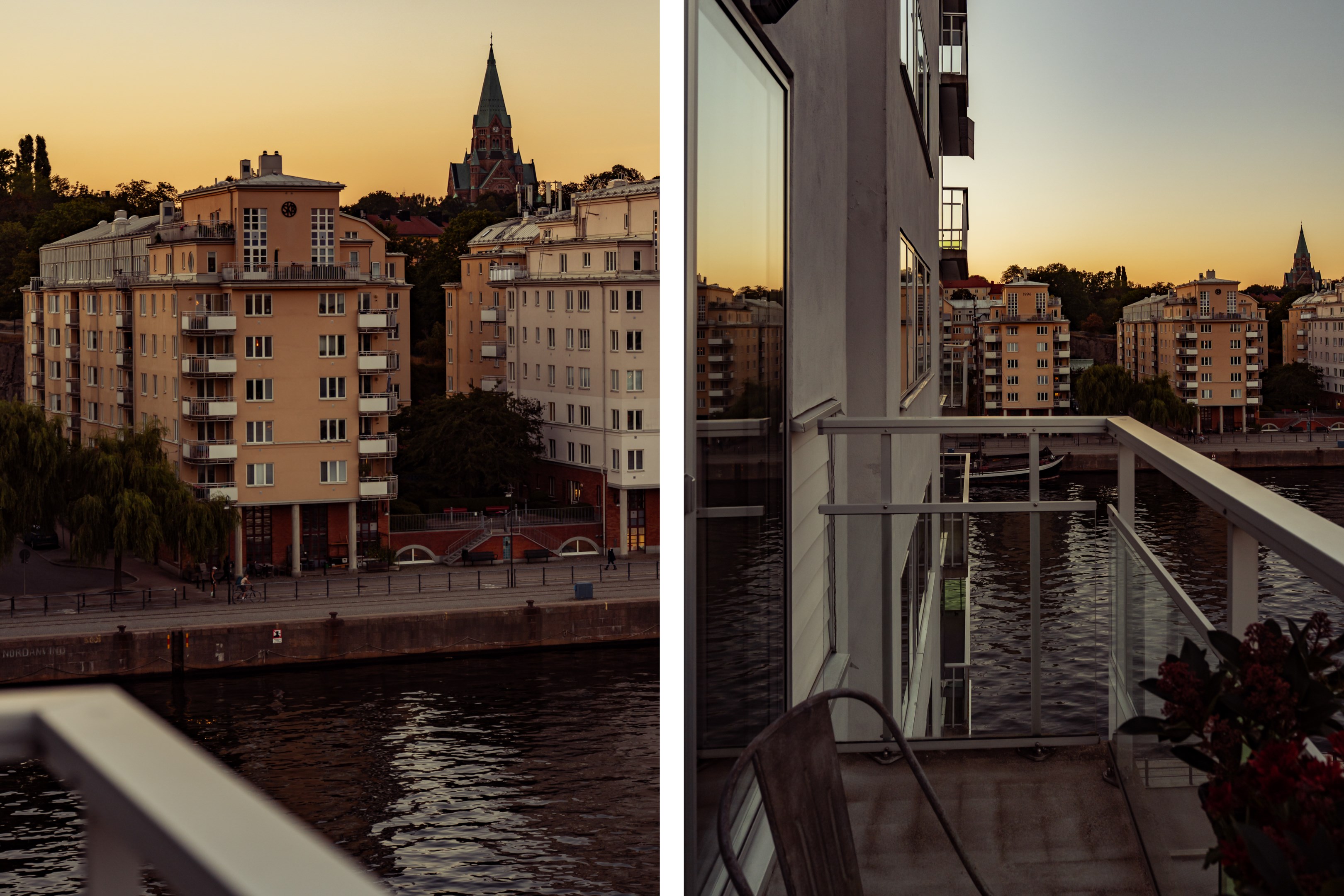 Bostadsbild från Sjöfartsgatan 1, Kommande i Hammarby Sjöstad, Stockholm