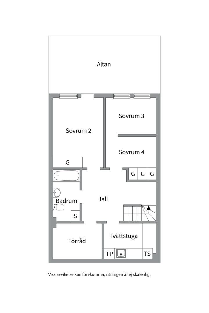 Planlösning från Månskensvägen 219, Till salu i Östra Tullingeberg, Botkyrka