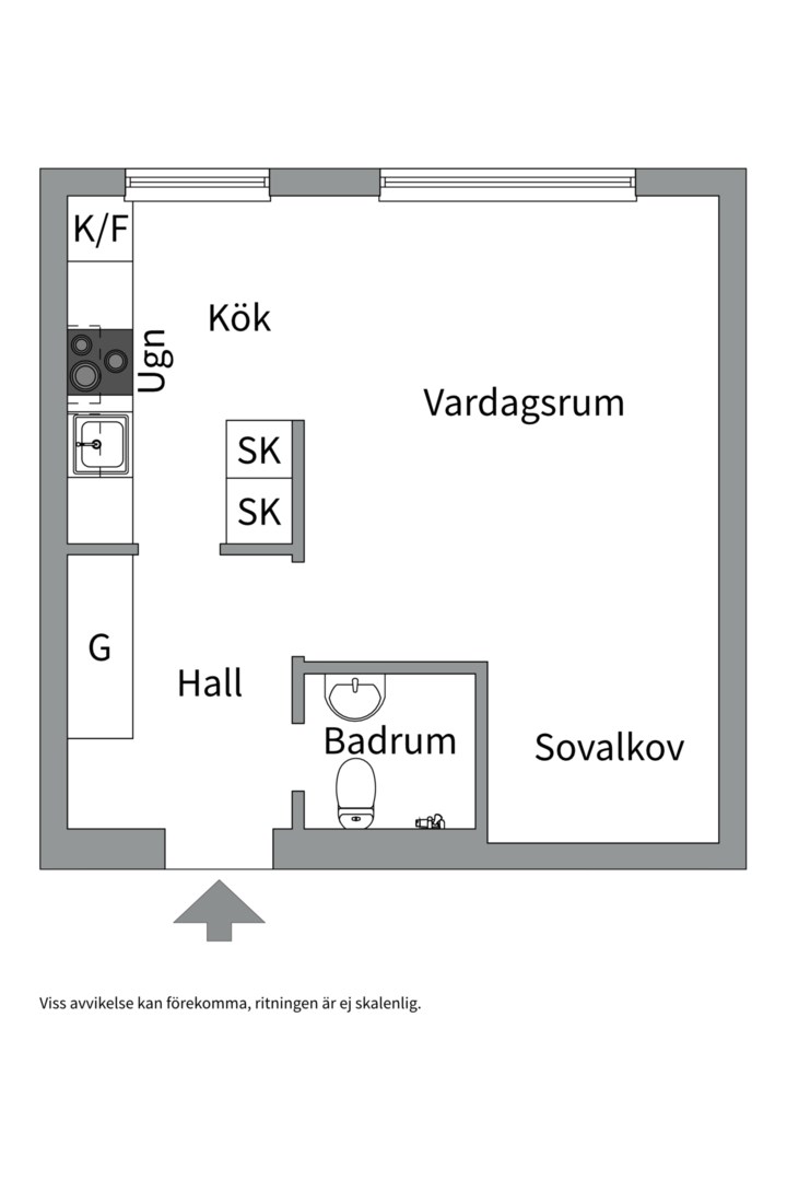 Planlösning från Ernst Ahlgrens väg 7, Snart till salu i Kungsholmen - Fredhäll, Stockholm