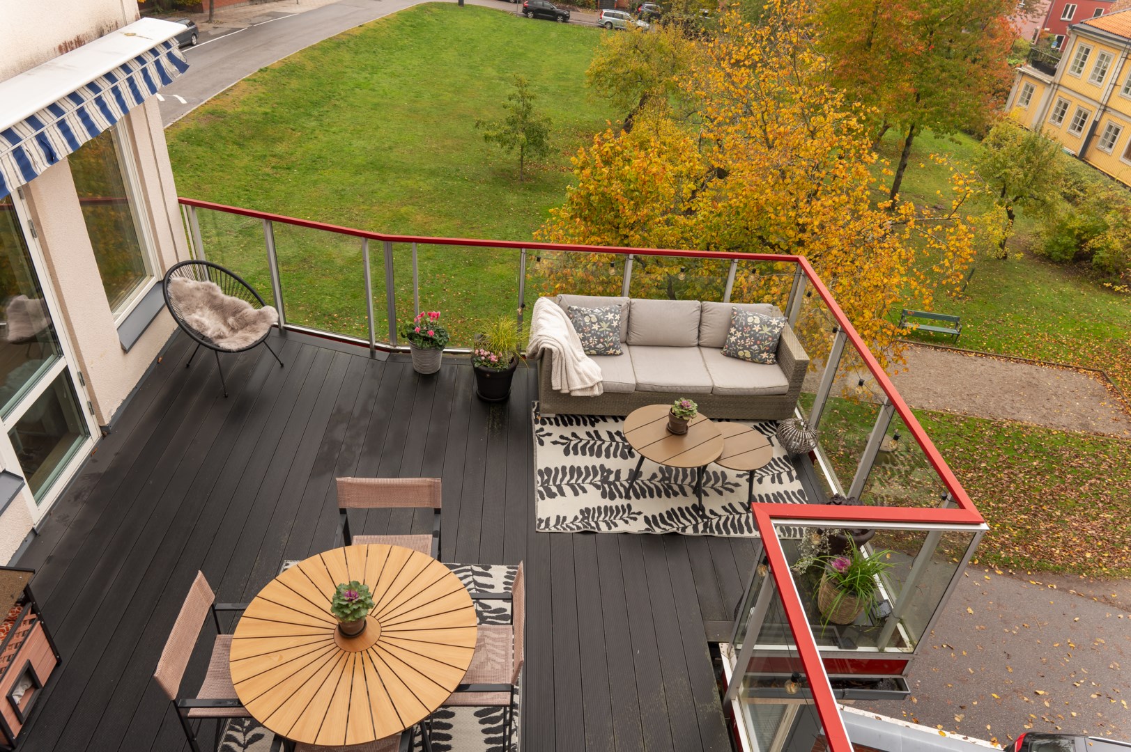 Bostadsbild från Turbinvägen 12, Kommande i Järla sjö, Nacka