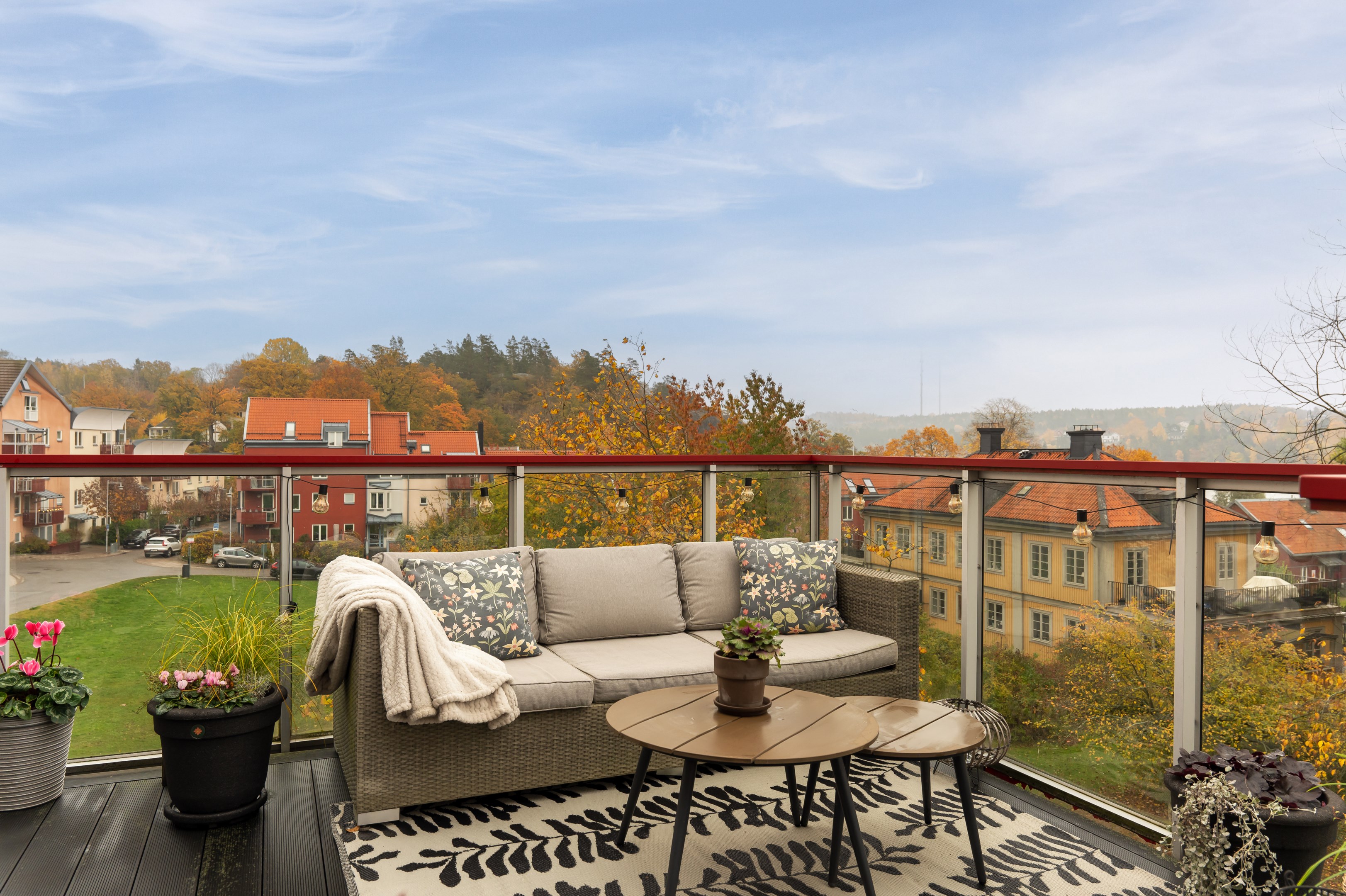 Bostadsbild från Turbinvägen 12, Kommande i Järla sjö, Nacka