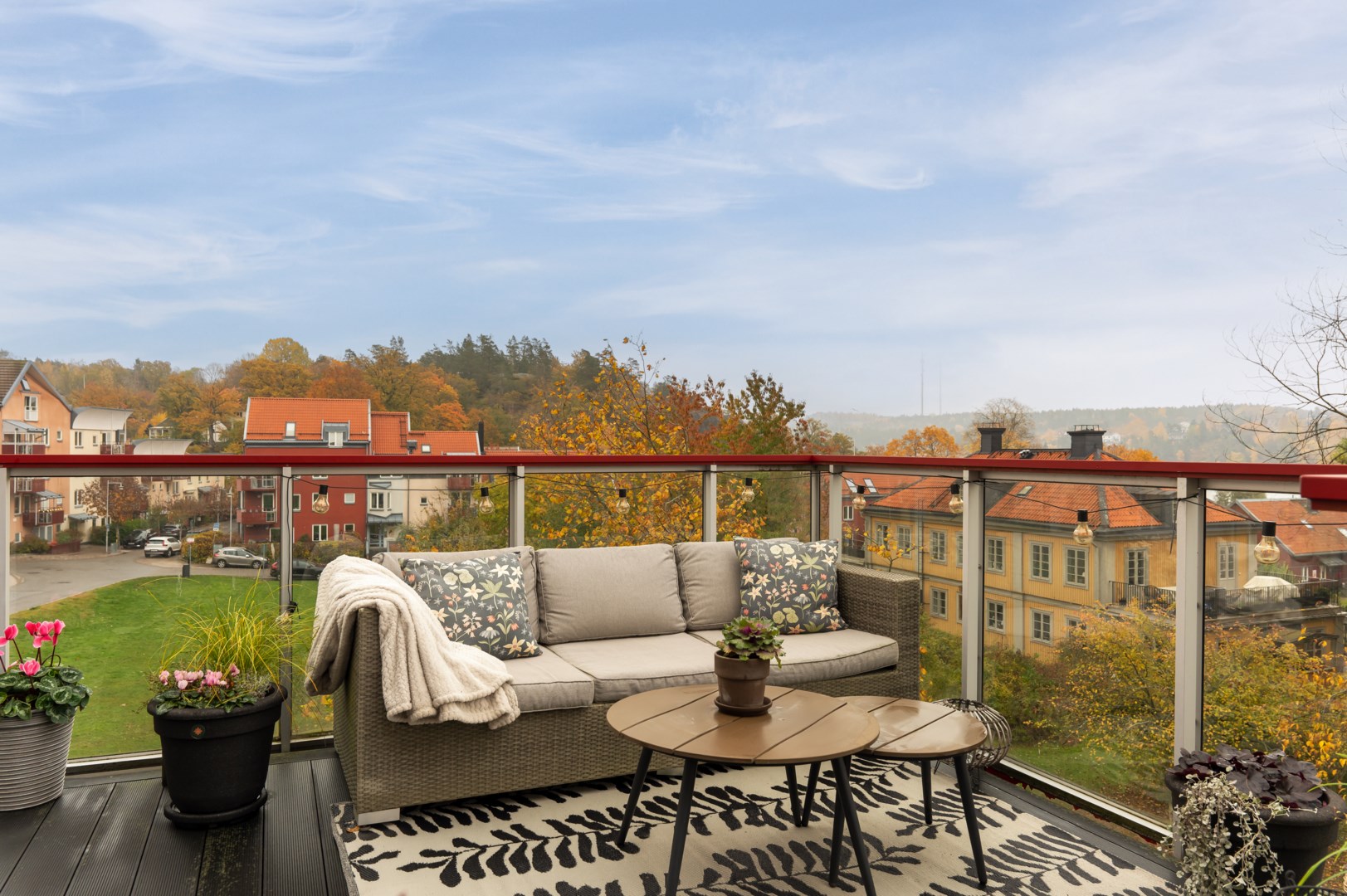 Bostadsbild från Turbinvägen 12, Kommande i Järla sjö, Nacka