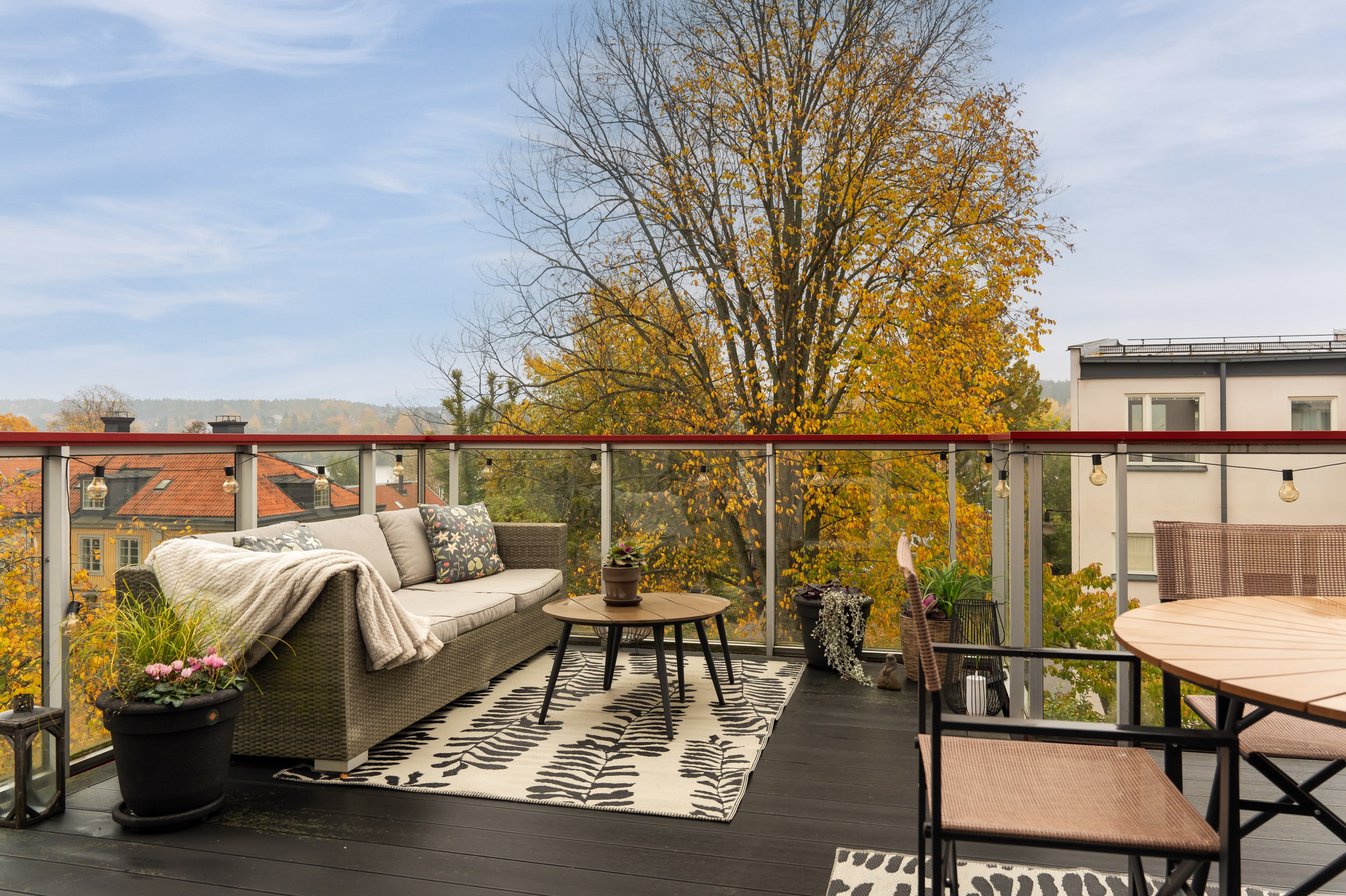 Bostadsbild från Turbinvägen 12, Kommande i Järla sjö, Nacka