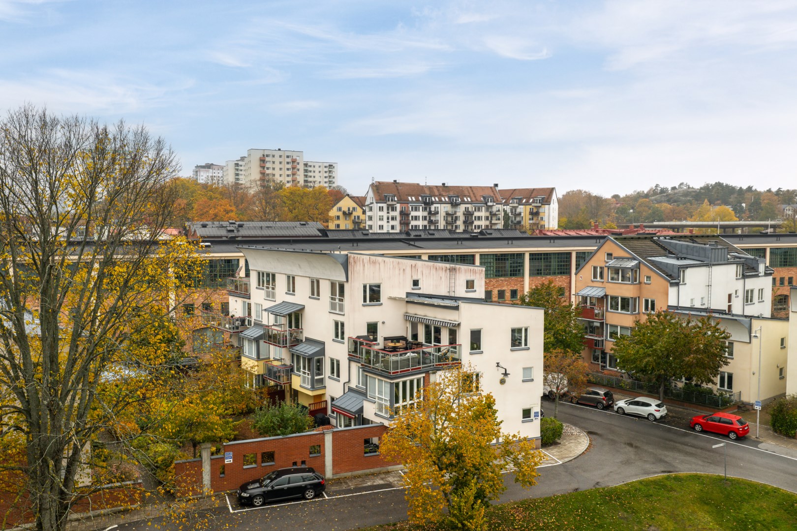 Bostadsbild från Turbinvägen 12, Kommande i Järla sjö, Nacka