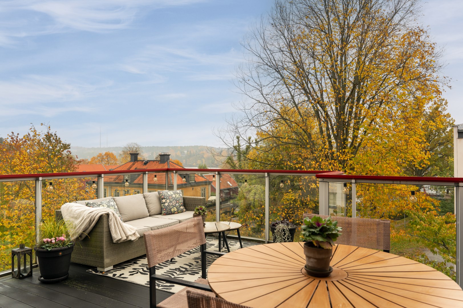 Bostadsbild från Turbinvägen 12, Kommande i Järla sjö, Nacka