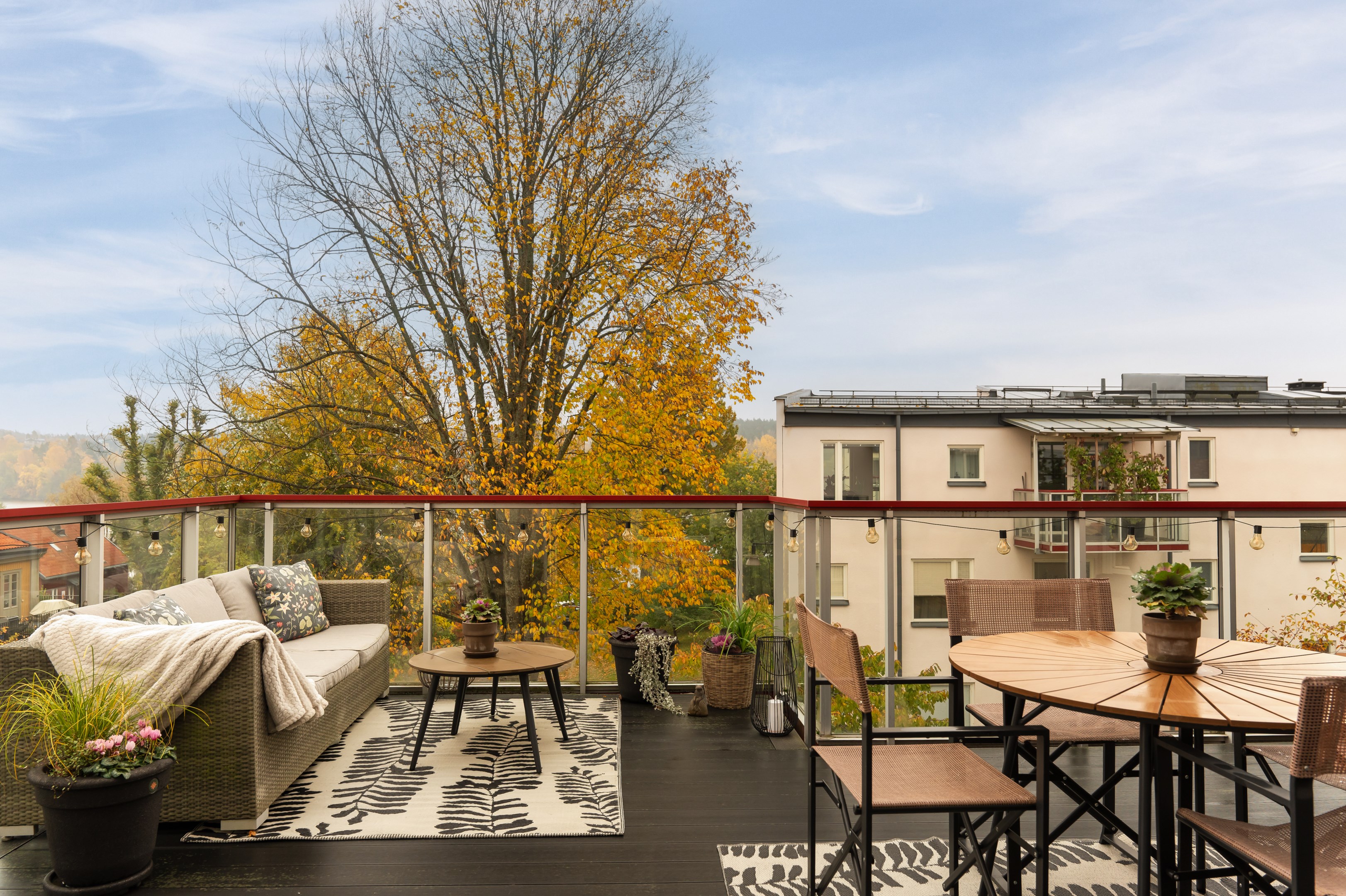 Bostadsbild från Turbinvägen 12, Kommande i Järla sjö, Nacka