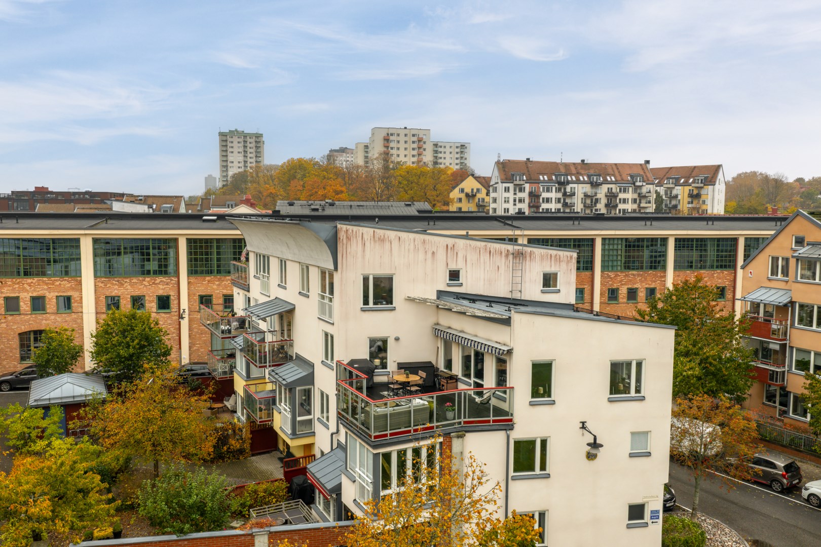 Bostadsbild från Turbinvägen 12, Kommande i Järla sjö, Nacka