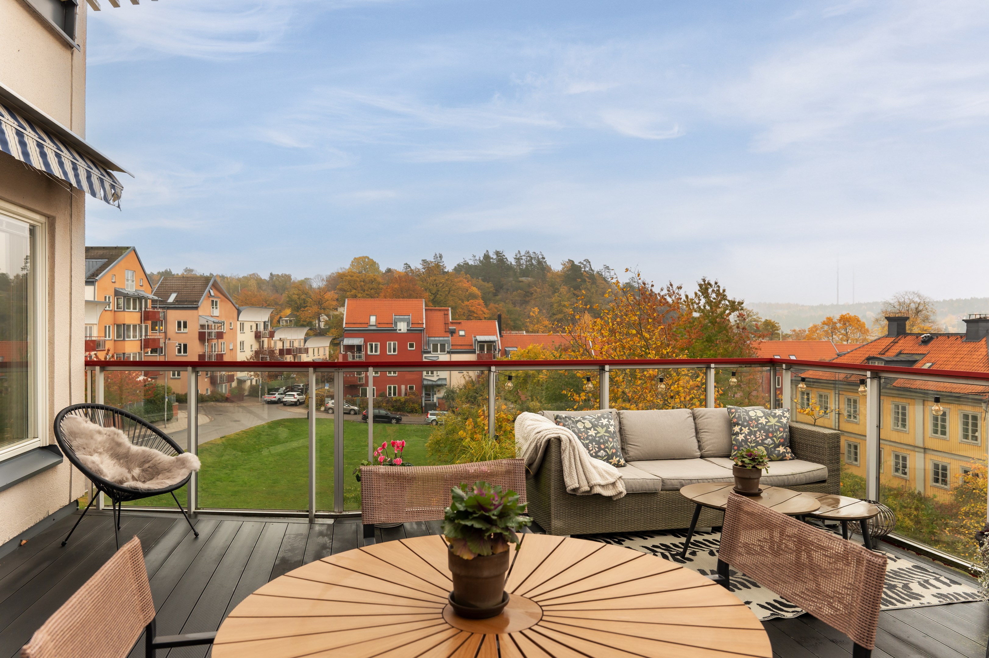 Bostadsbild från Turbinvägen 12, Kommande i Järla sjö, Nacka