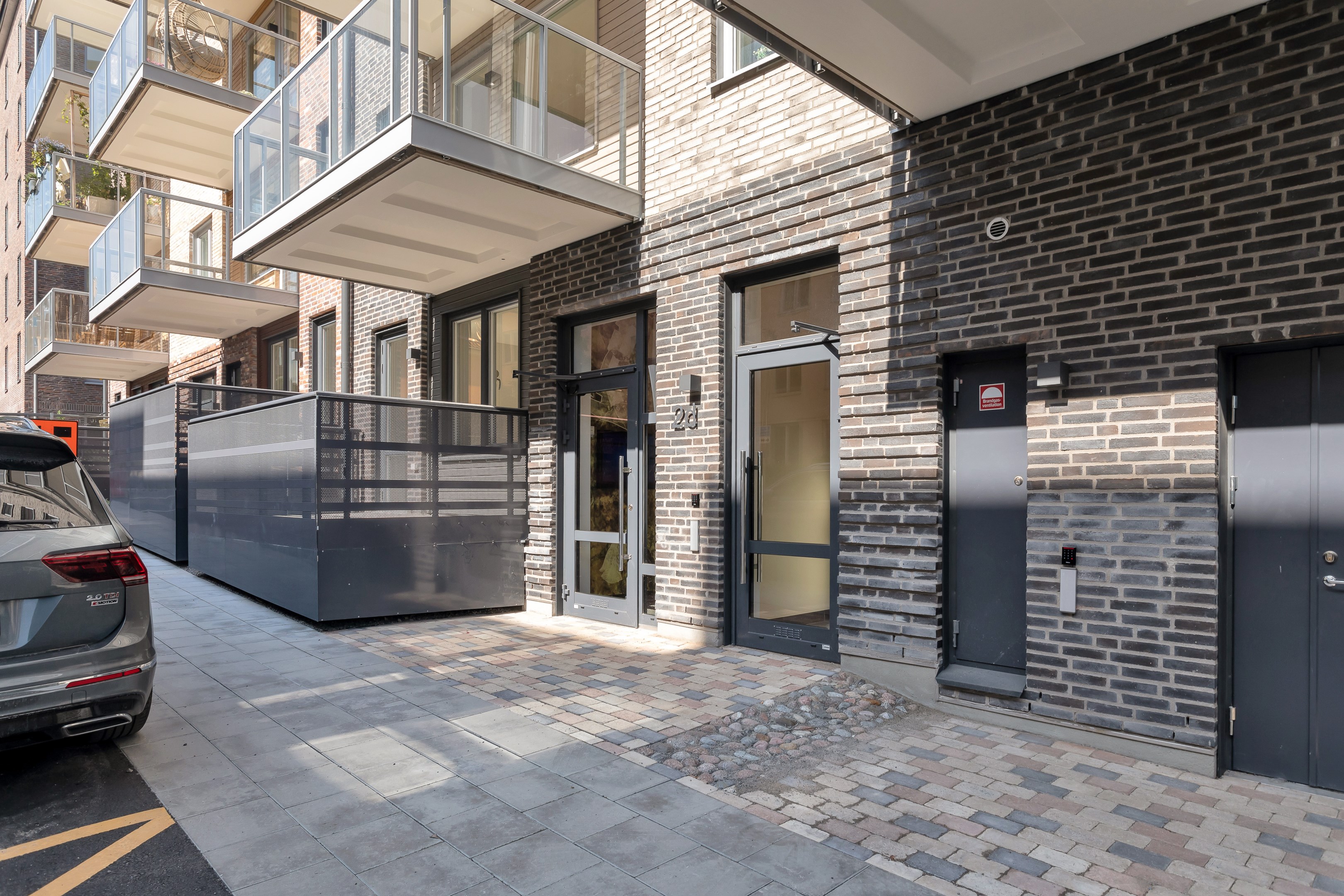 Bostadsbild från Gösta Wahlströms väg 2D, Kommande i Rickomberga, Uppsala