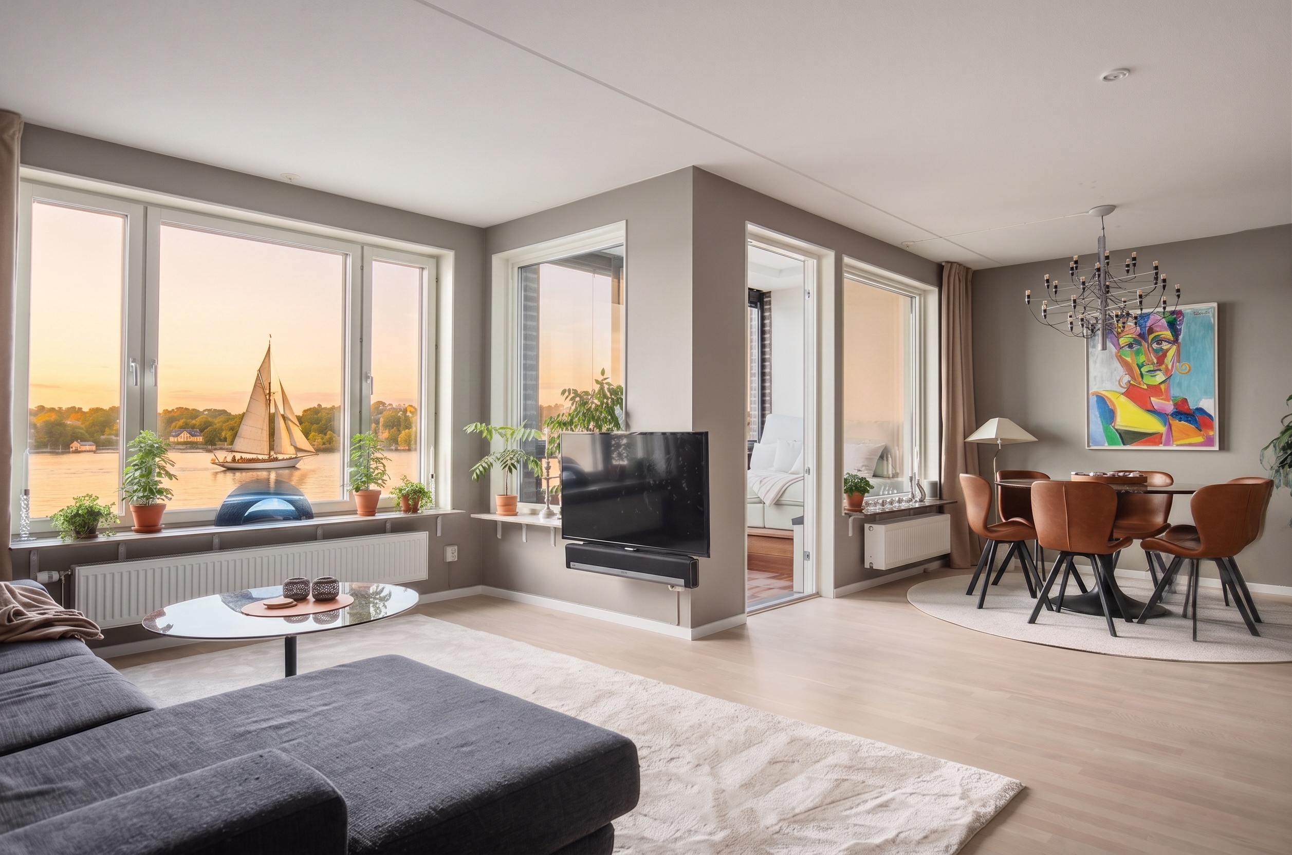 Bostadsbild från Mjölnarvägen 34, Till salu i Kvarnholmen, Nacka
