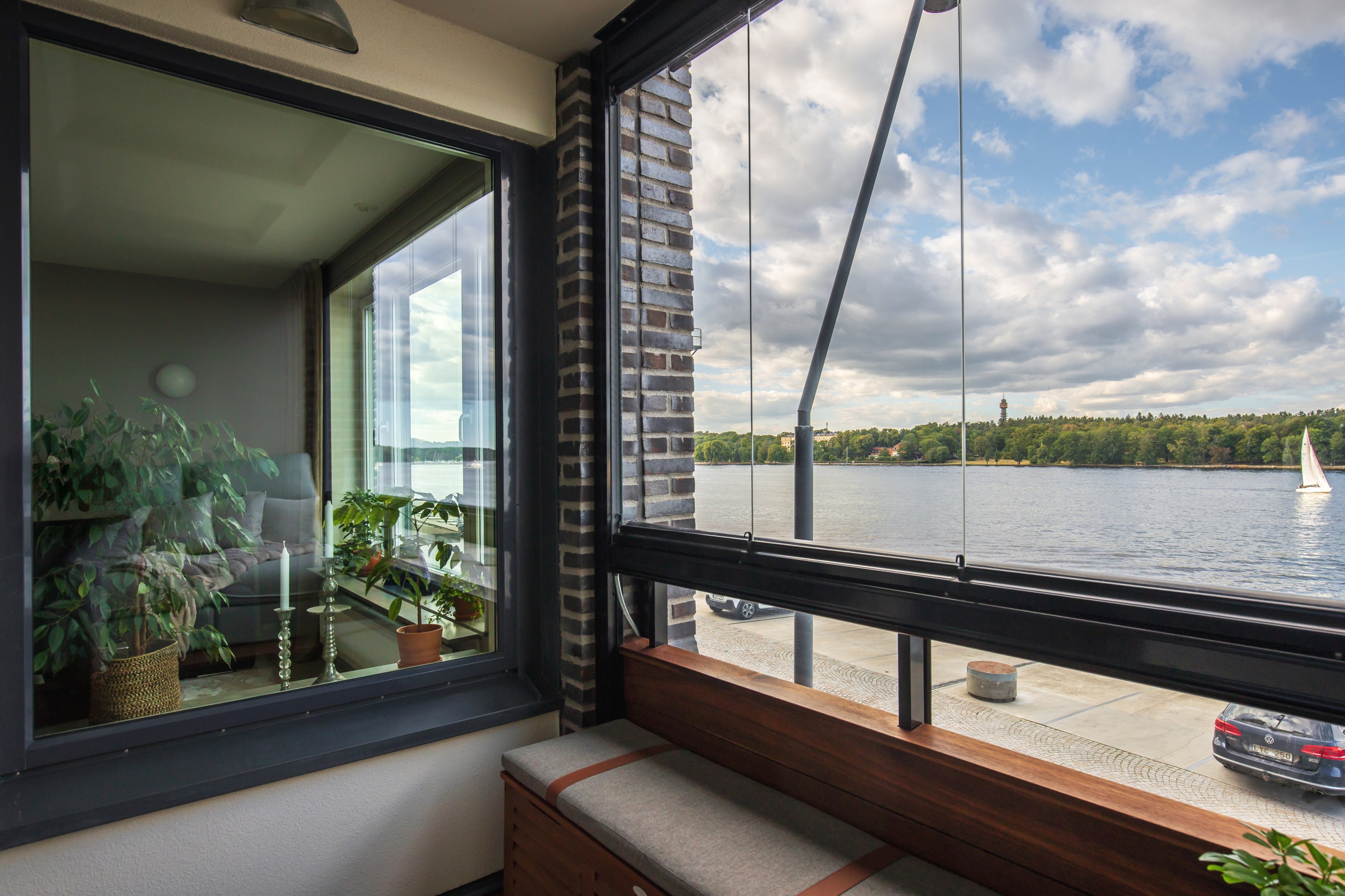 Bostadsbild från Mjölnarvägen 34, Till salu i Kvarnholmen, Nacka