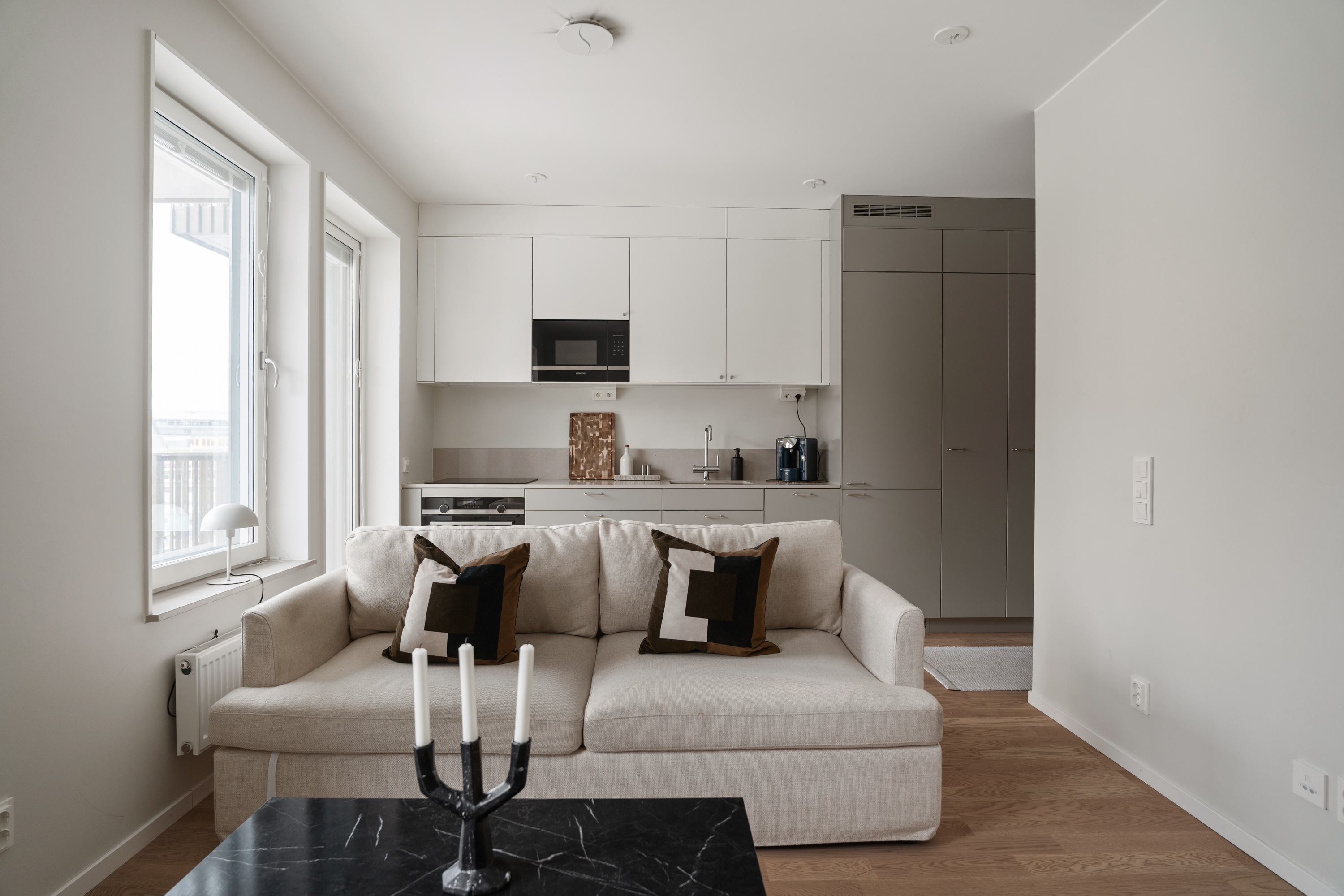 Bostadsbild från Nobelbergsgatan 20, Till salu i Sickla, Nacka
