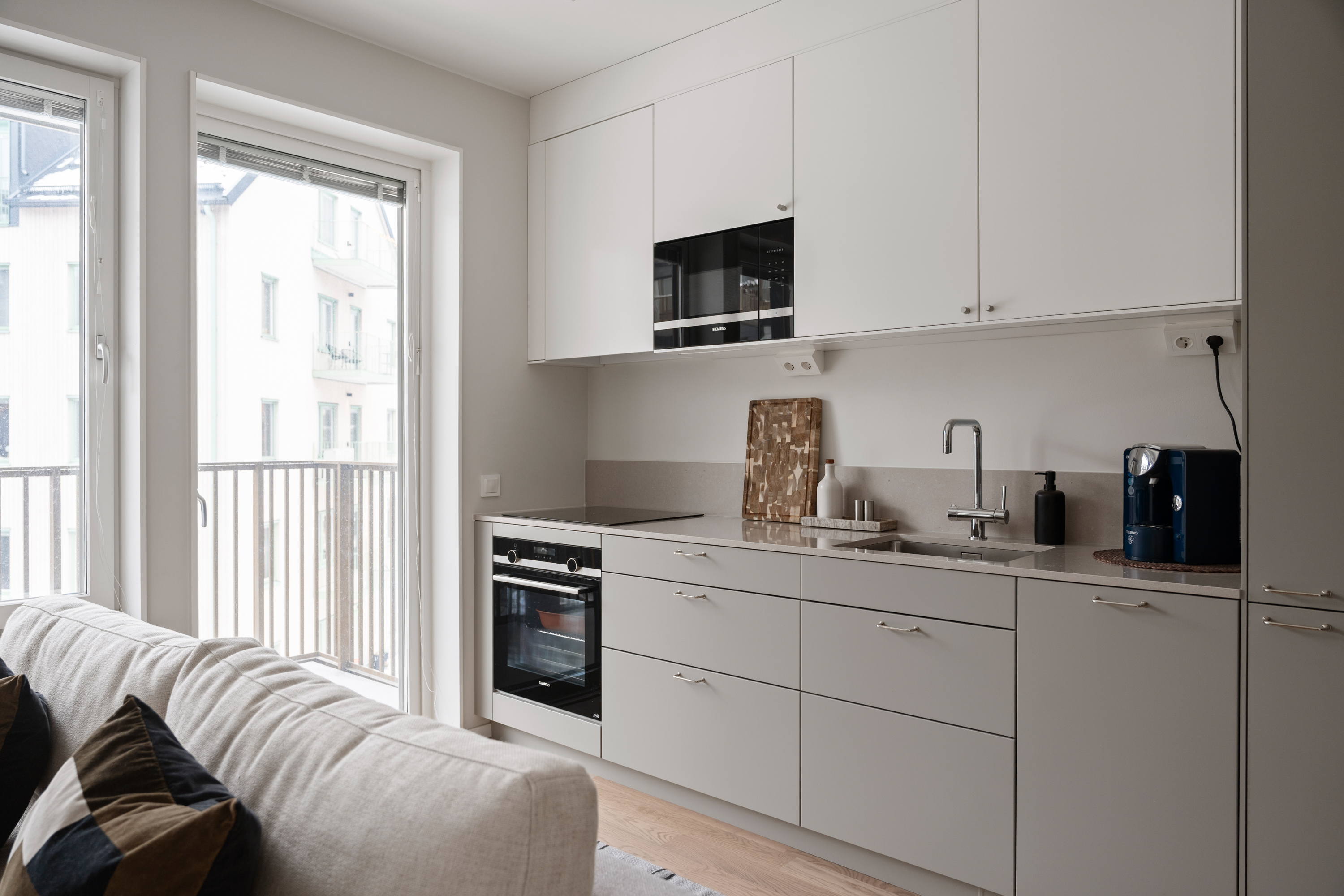 Bostadsbild från Nobelbergsgatan 20, Till salu i Sickla, Nacka