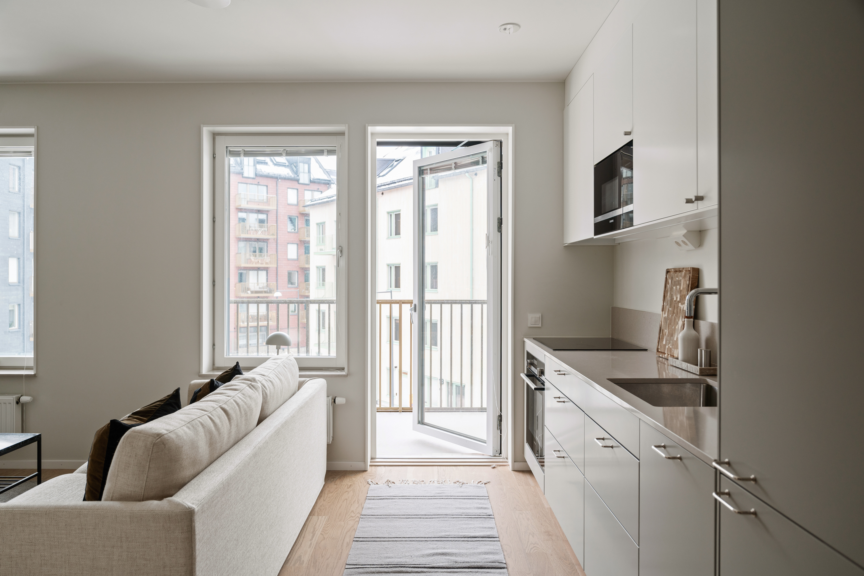 Bostadsbild från Nobelbergsgatan 20, Till salu i Sickla, Nacka